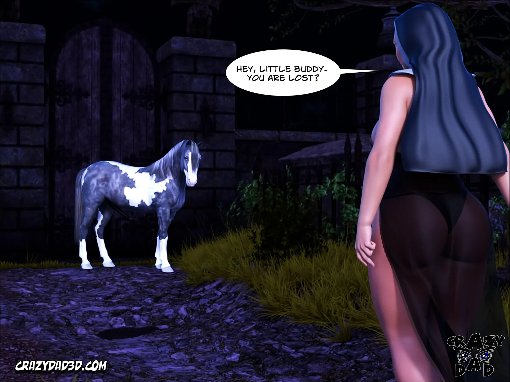 Sister Grace [CrazyDad3D] - 4 . Sister Grace - Chapter 4 [CrazyDad3D] - Page 48