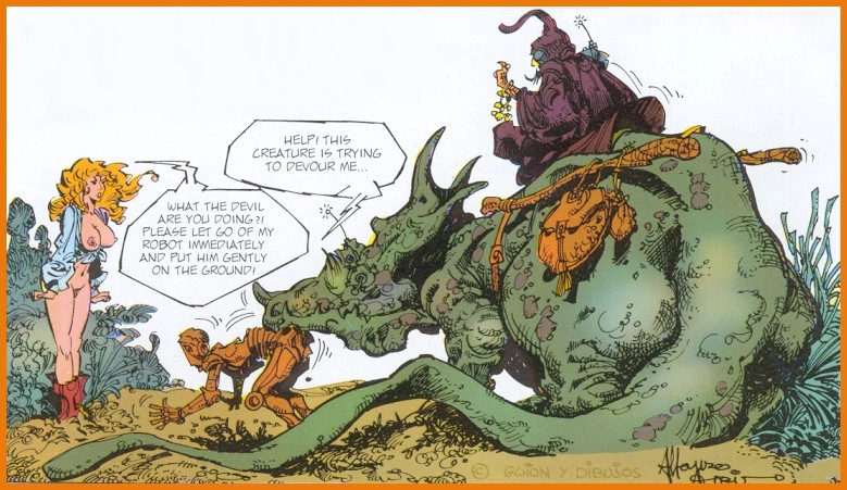 Lorna and Her Robot [Alfonso Azpiri] - Lorna and Her Robot - Page 90