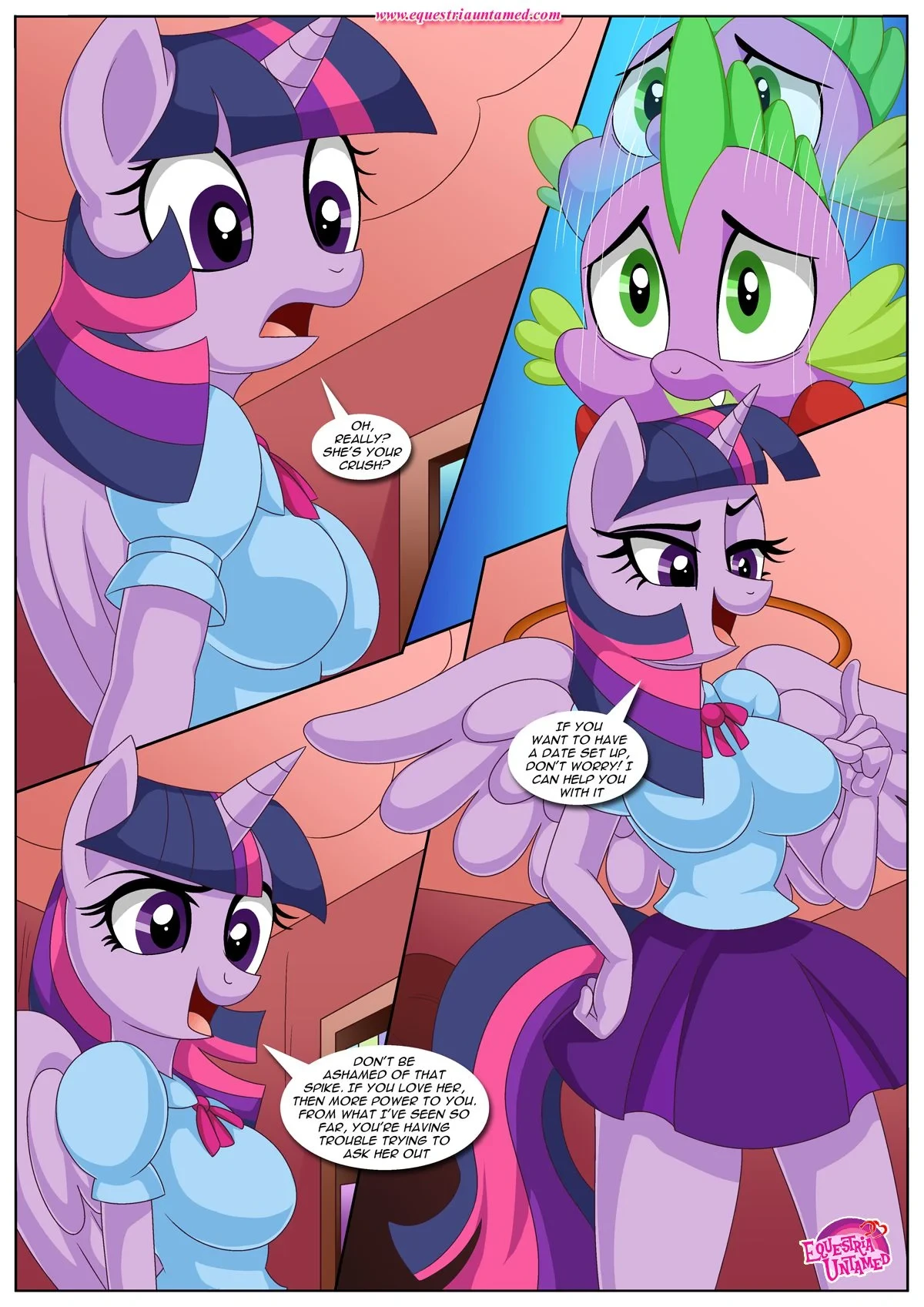 The Sultan and His Sirens (My Little Pony: Friendship is Magic) [Palcomix] - 1 . The Sultan and His Sirens - (My Little Pony: Friendship is Magic) [Palcomix] - Page 4