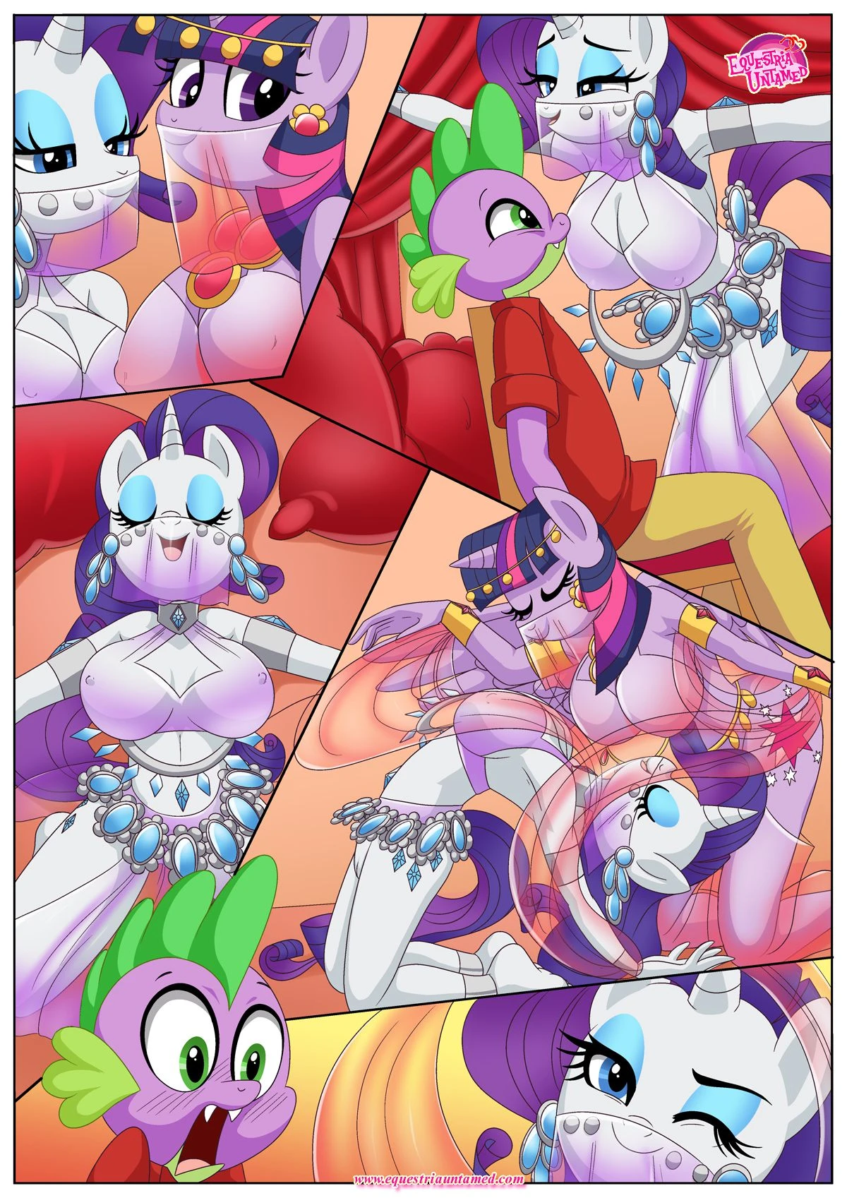 The Sultan and His Sirens (My Little Pony: Friendship is Magic) [Palcomix] - 1 . The Sultan and His Sirens - (My Little Pony: Friendship is Magic) [Palcomix] - Page 12
