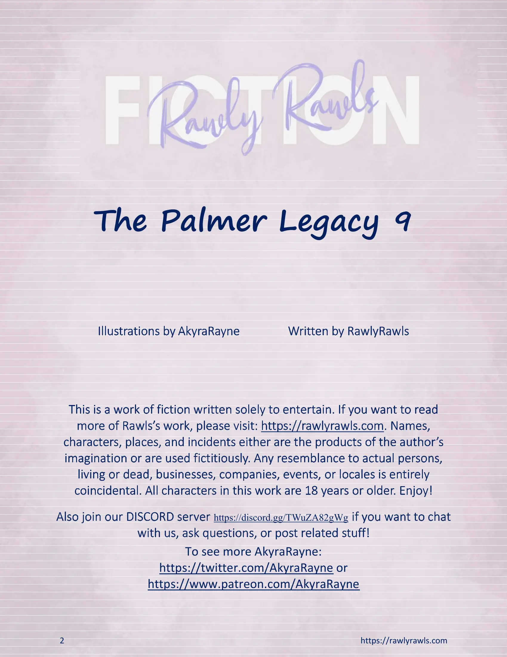 The Palmer Legacy [AkyraRayne] - 9 . The Palmer Legacy - Chapter 9 [AkyraRayne] - Page 2