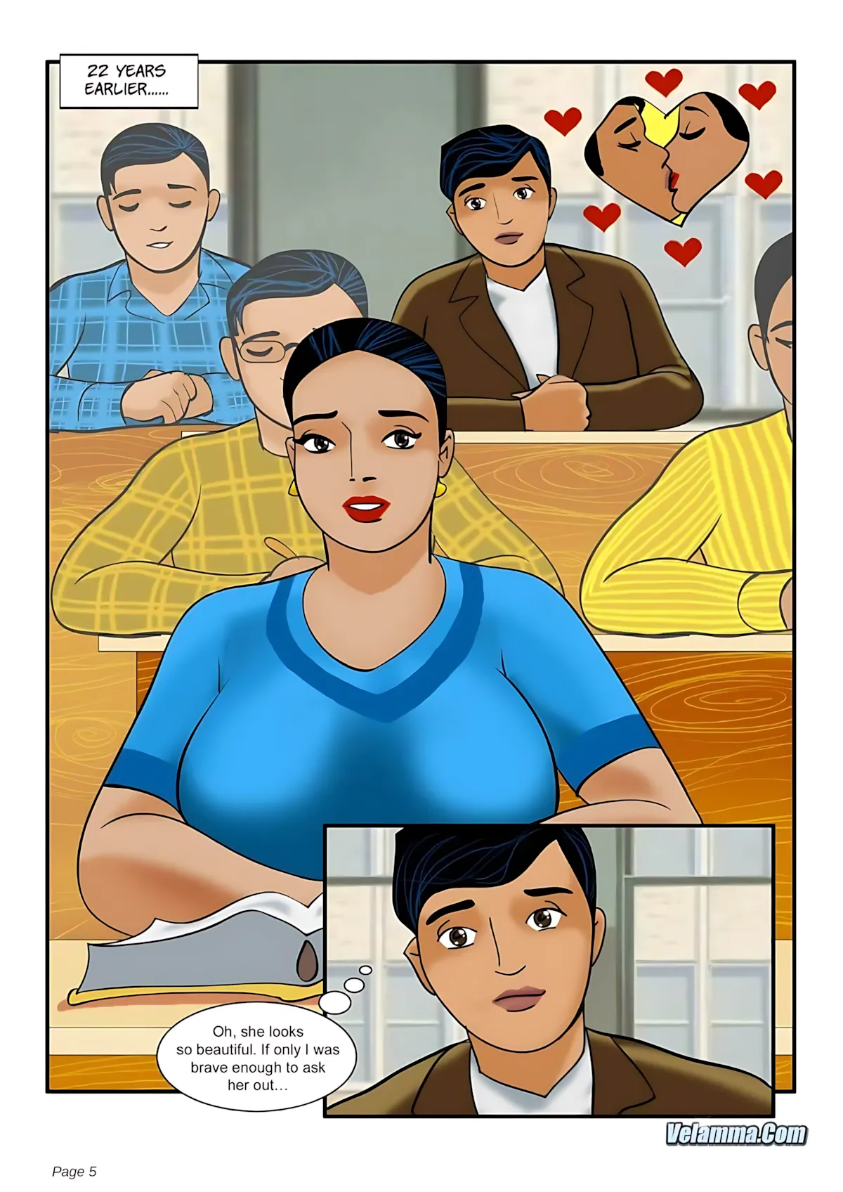 Velamma All Episodes Comics - 5 . Velamma - Episode 5 - The Chief Guest - Page 5