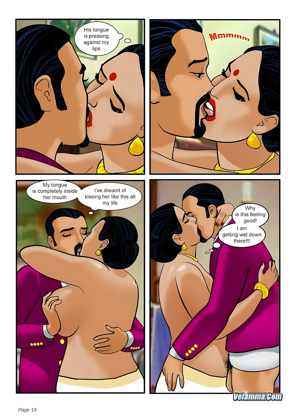 Velamma All Episodes Comics - 5 . Velamma - Episode 5 - The Chief Guest - Page 19