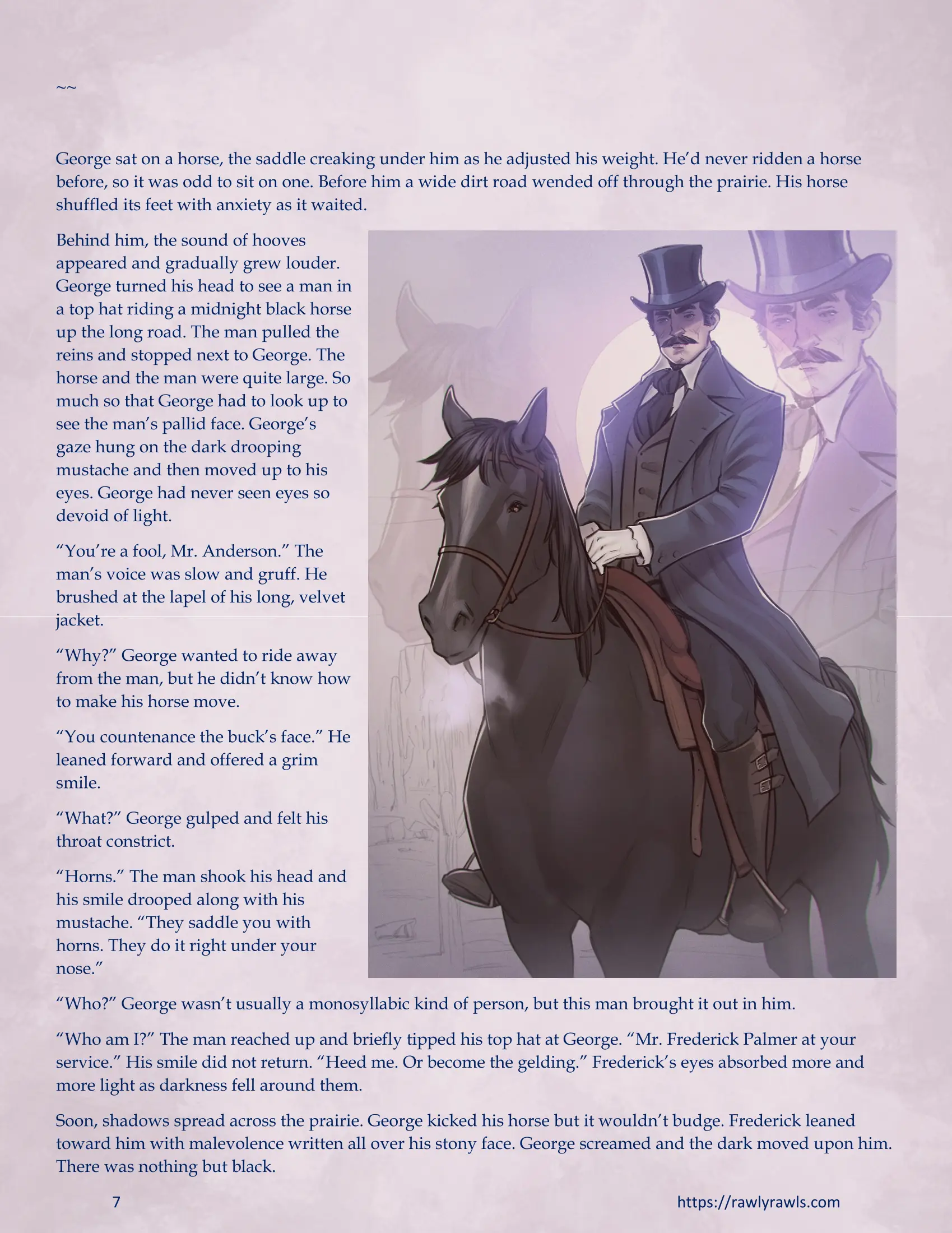 The Haunting Of Palmer Mansion [RawlyRawls] - 7.2 . The Haunting Of Palmer Mansion - Chapter 7 Part 2 [TenderMindd ] - Page 7