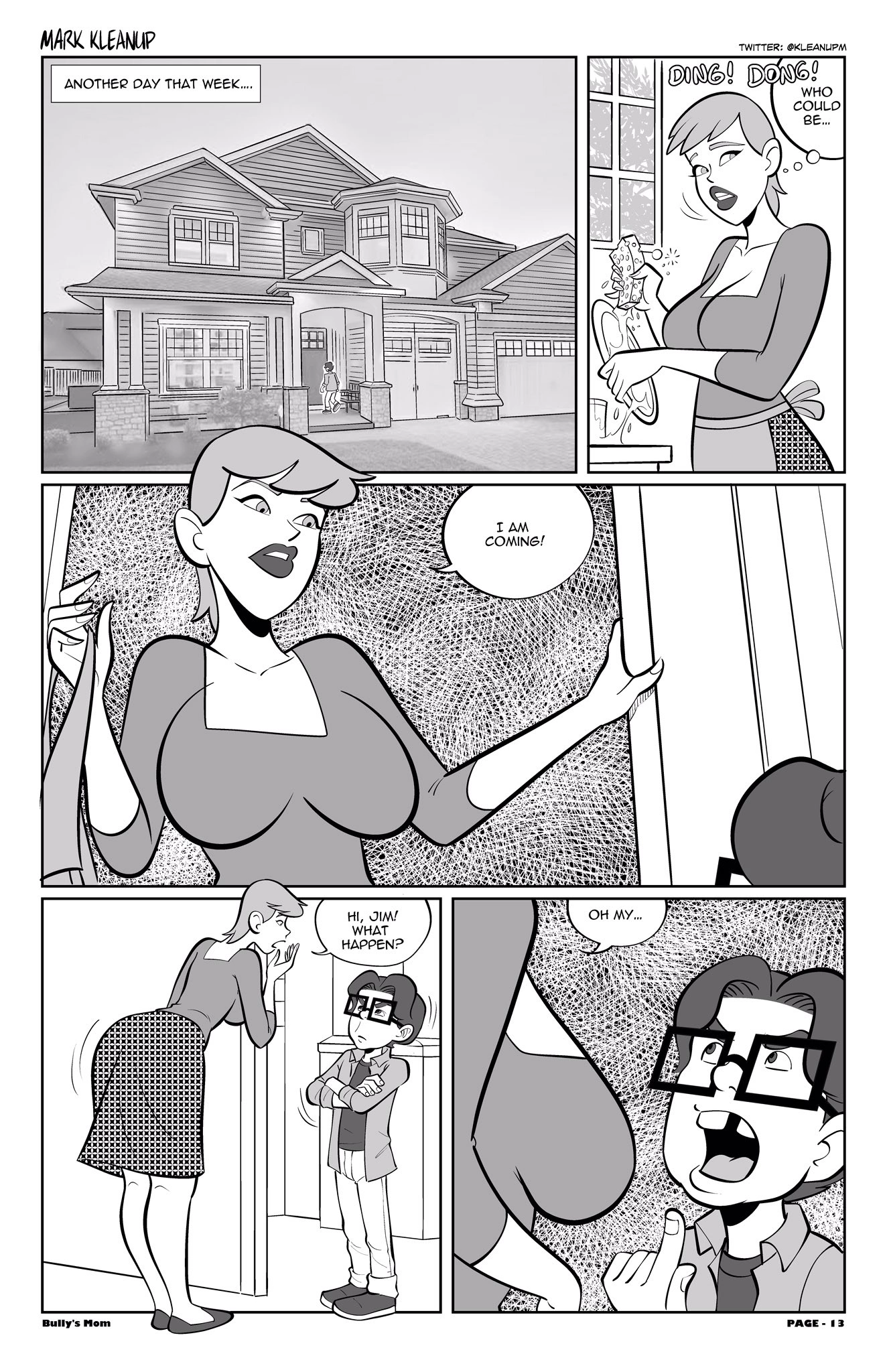 Bullys Mom [Mark Kleanup] - Bullys Mom - Page 14