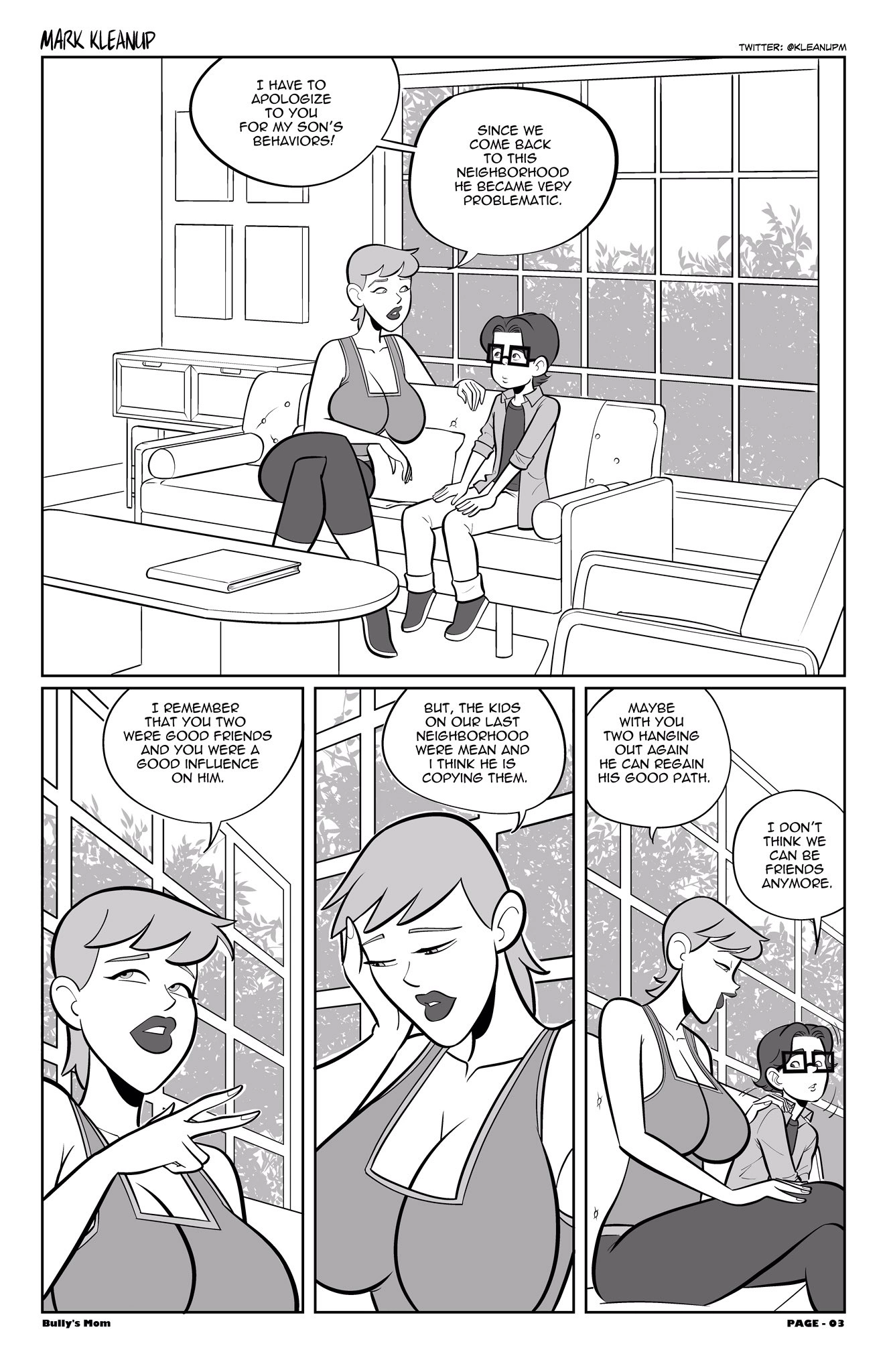 Bullys Mom [Mark Kleanup] - Bullys Mom - Page 4