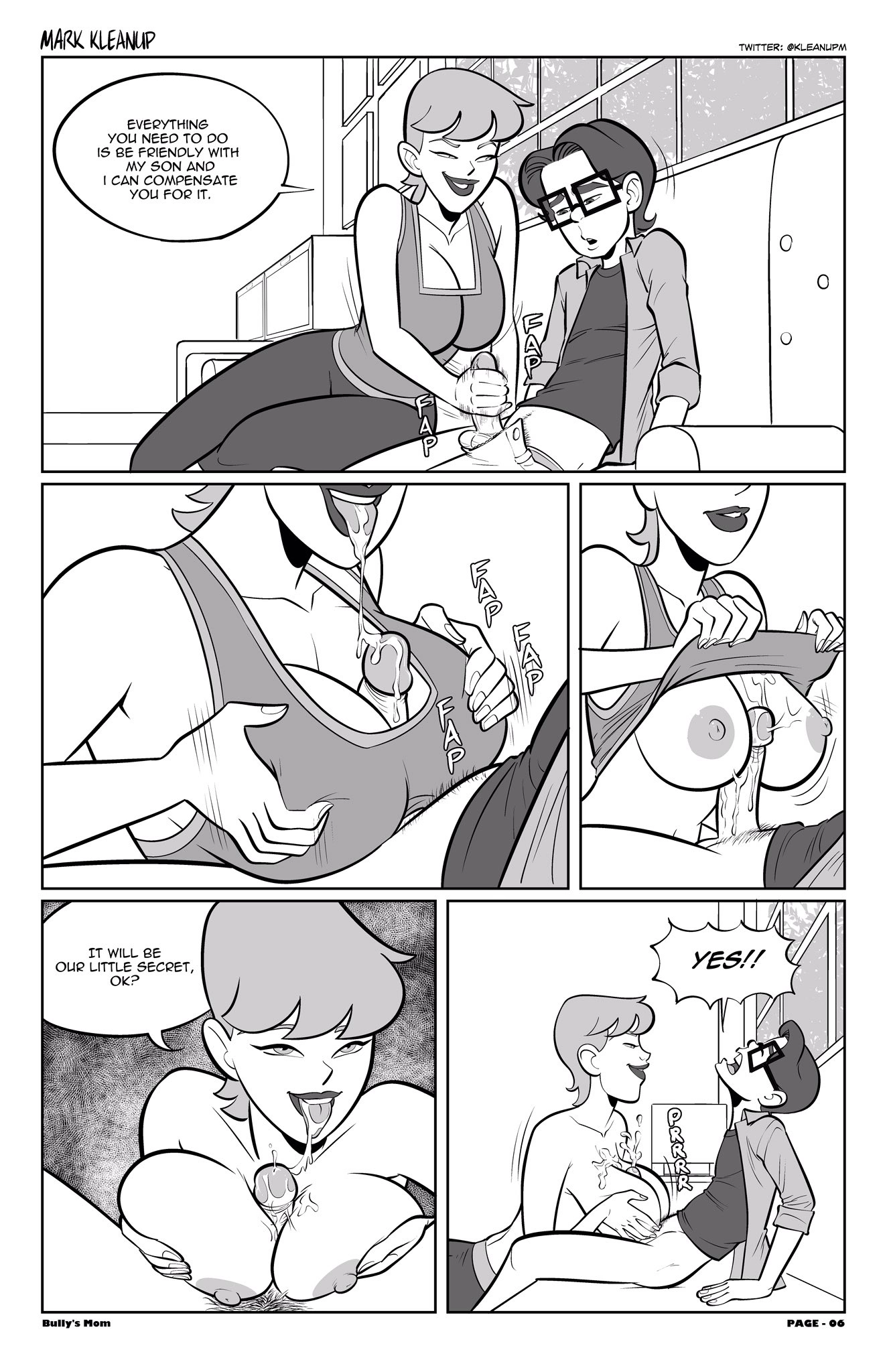 Bullys Mom [Mark Kleanup] - Bullys Mom - Page 7