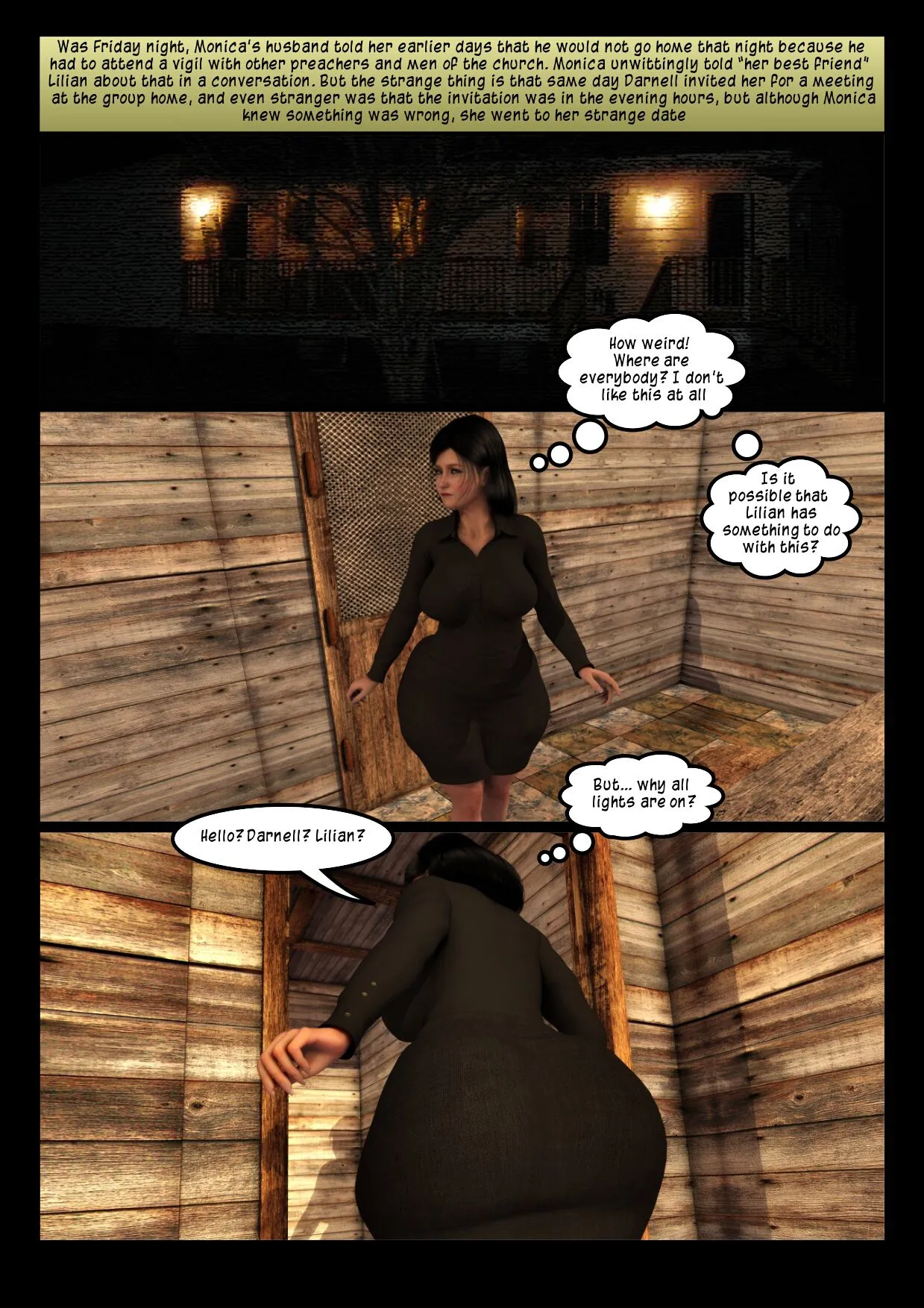 The Preacher’s Wife [Moiarte3D] - 3 . The Preacher's Wife - Chapter 3 - Page 3