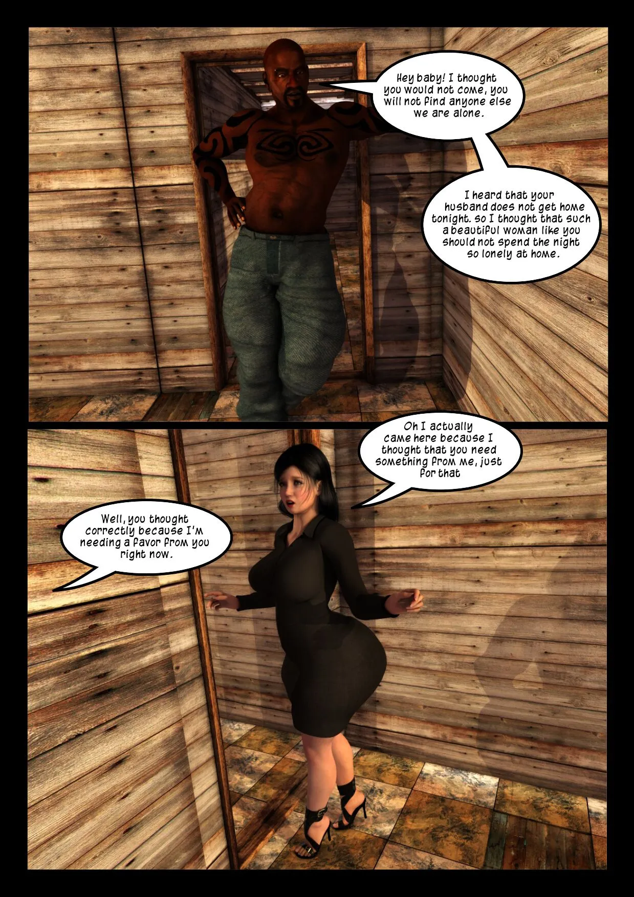 The Preacher’s Wife [Moiarte3D] - 3 . The Preacher's Wife - Chapter 3 - Page 4