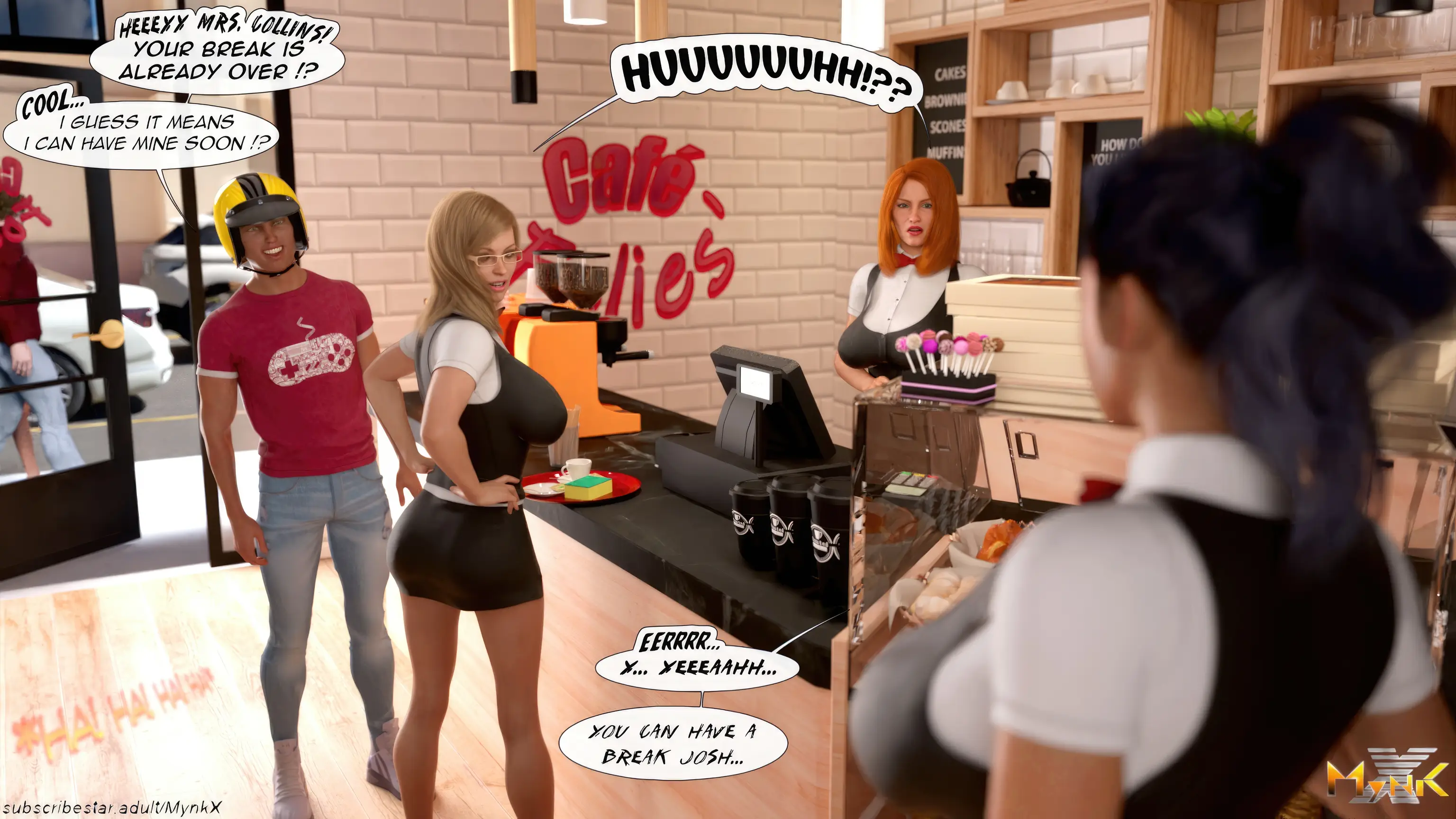 Cafe Folies [Mynk 3DX] - 11a . Cafe Folies - Chapter 11 [Mynk_3DX] - Page 64
