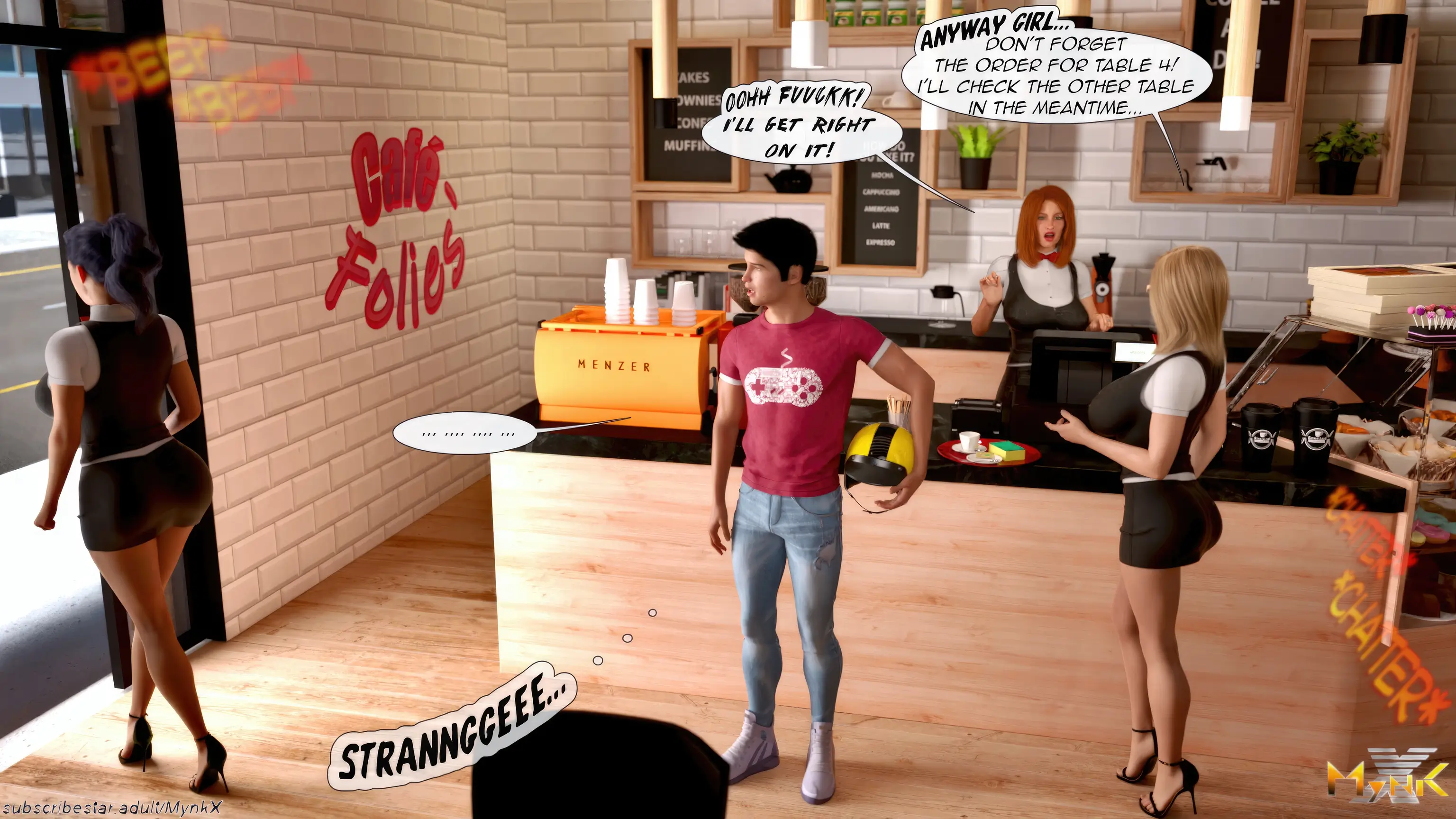 Cafe Folies [Mynk 3DX] - 11a . Cafe Folies - Chapter 11 [Mynk_3DX] - Page 67