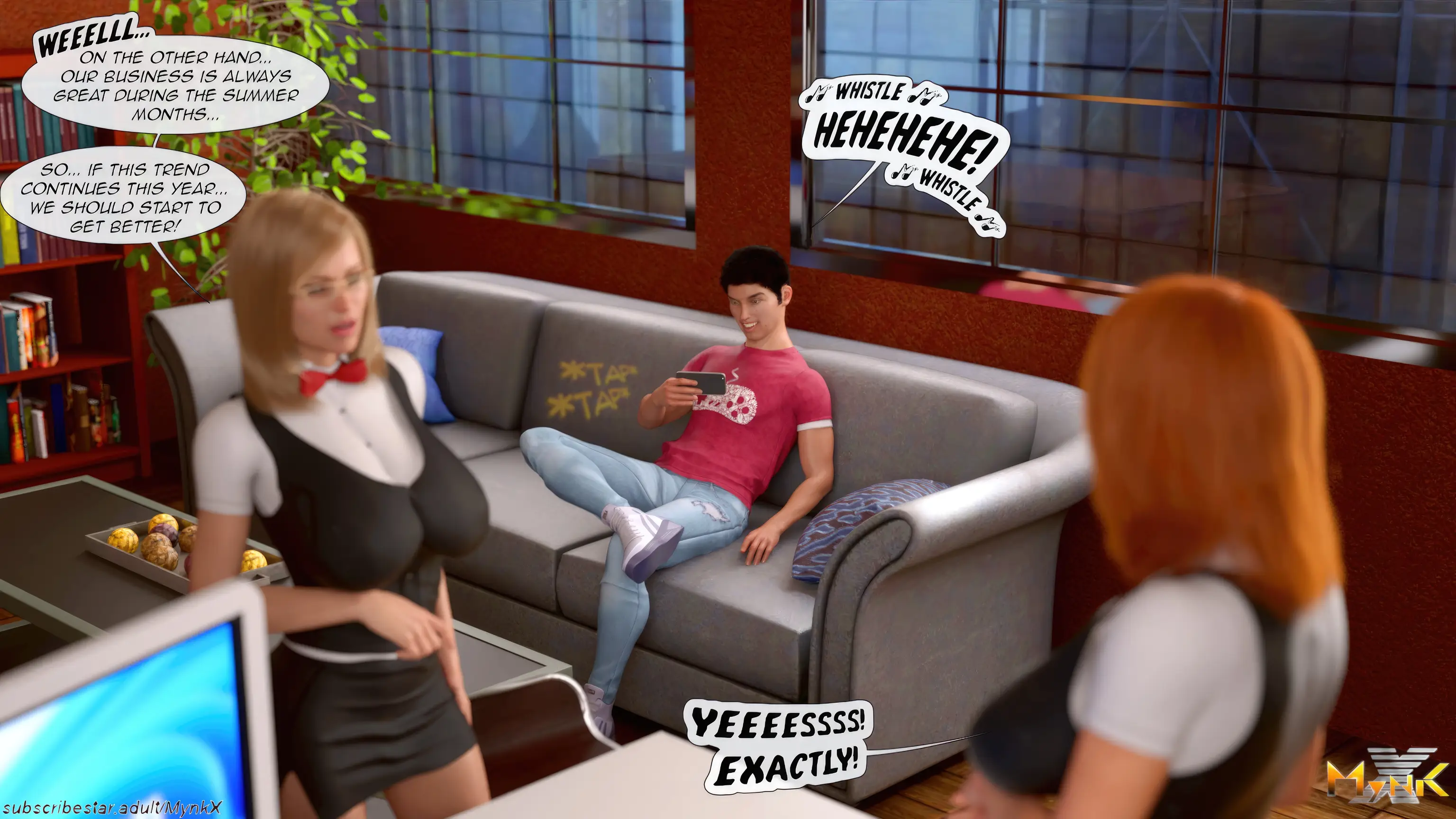 Cafe Folies [Mynk 3DX] - 11a . Cafe Folies - Chapter 11 [Mynk_3DX] - Page 88