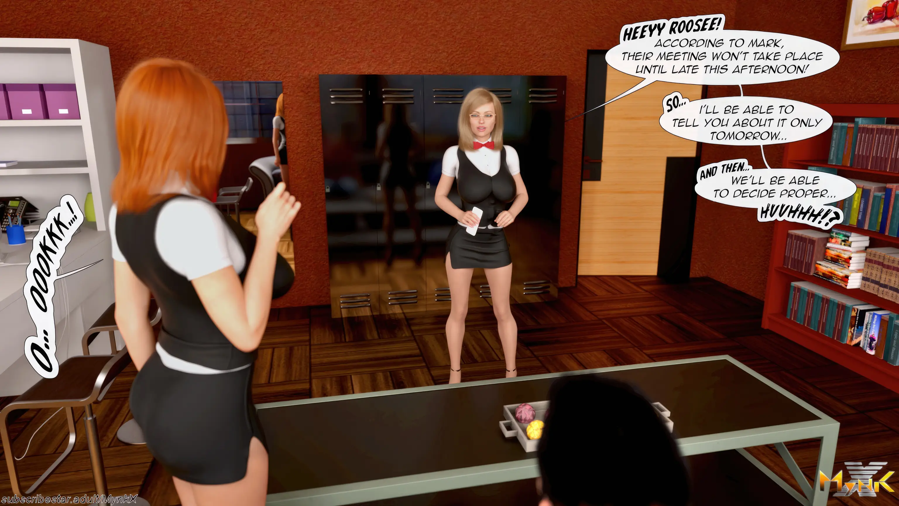 Cafe Folies [Mynk 3DX] - 11a . Cafe Folies - Chapter 11 [Mynk_3DX] - Page 109