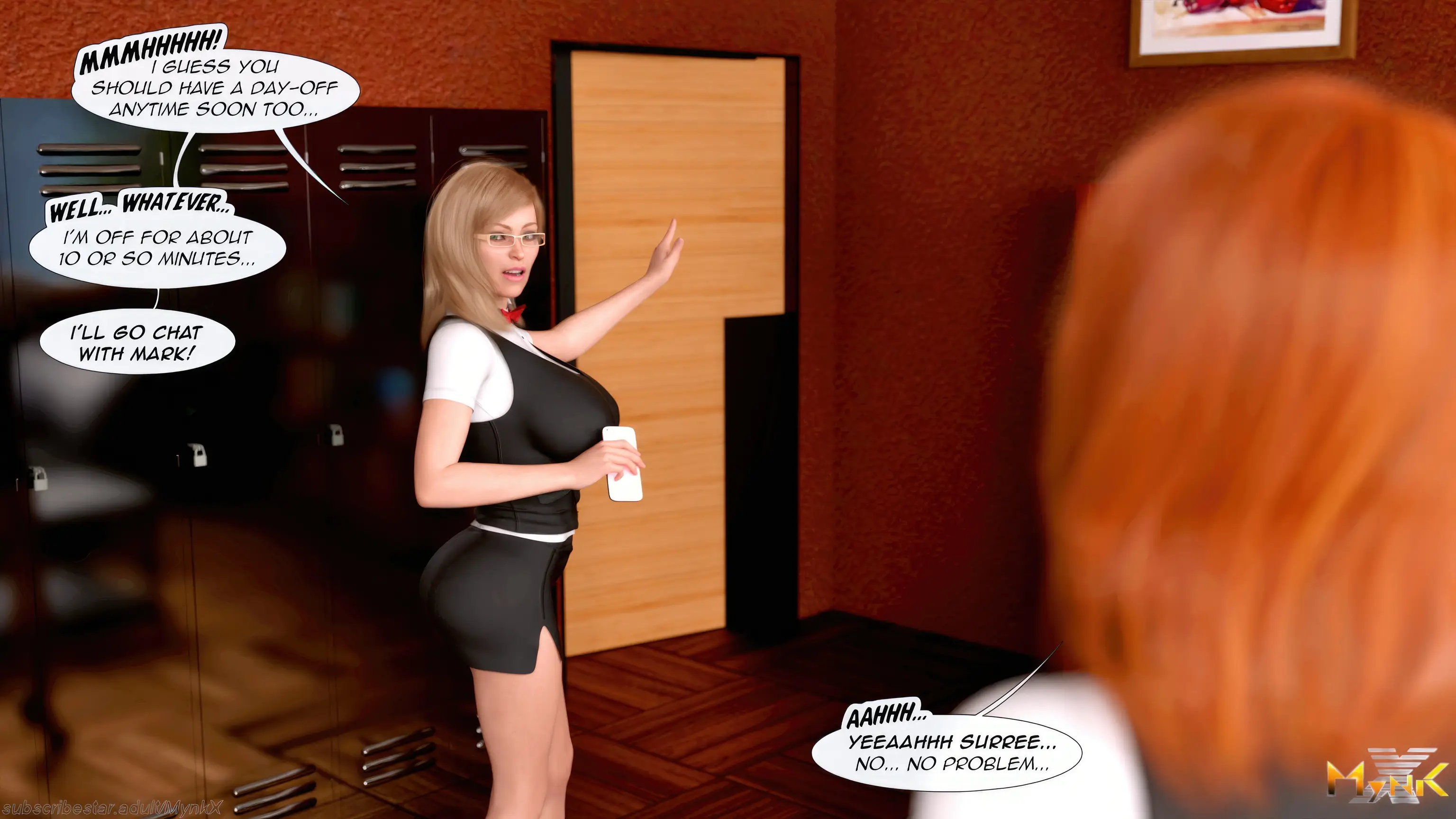 Cafe Folies [Mynk 3DX] - 11a . Cafe Folies - Chapter 11 [Mynk_3DX] - Page 111