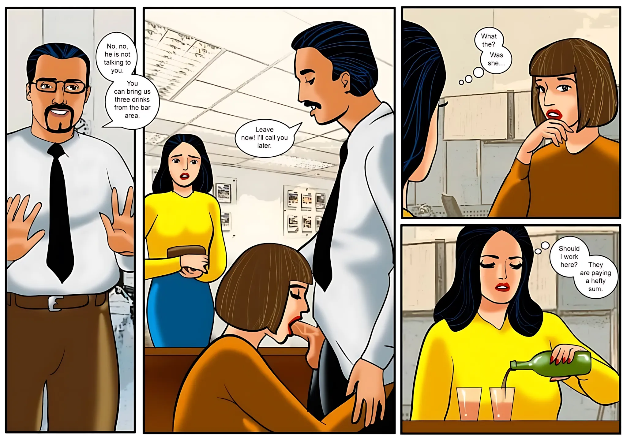 Velamma All Episodes Comics - 15 . Velamma - Episode 15 - The First Interview! - Page 7