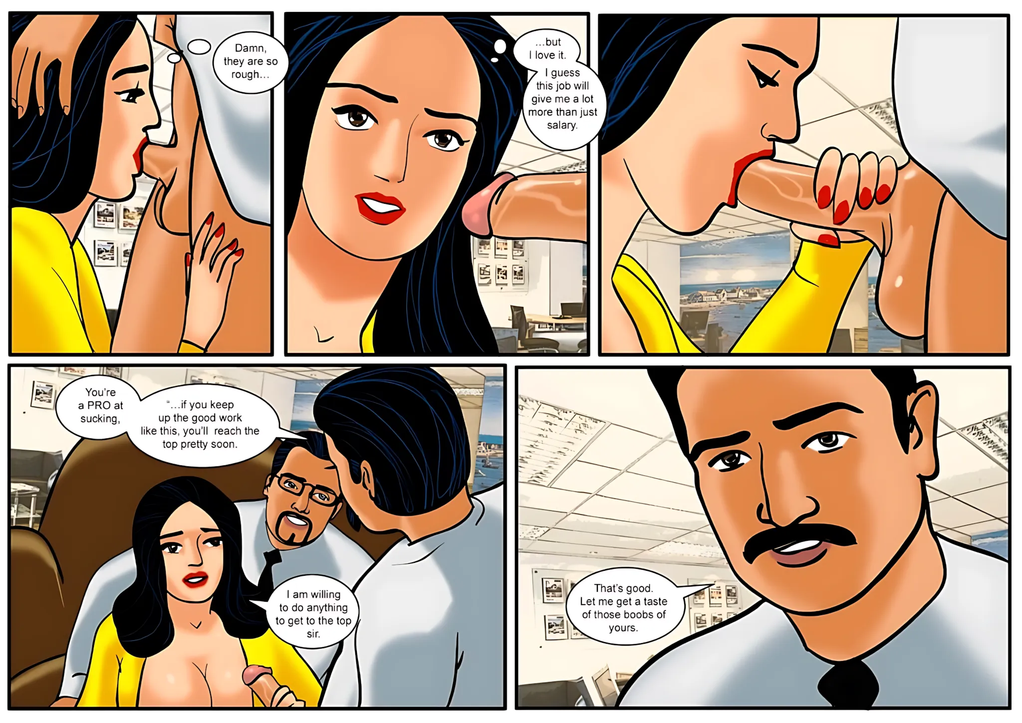 Velamma All Episodes Comics - 15 . Velamma - Episode 15 - The First Interview! - Page 20