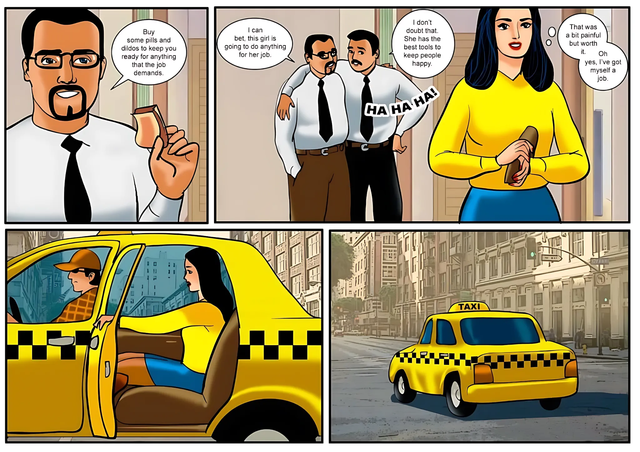 Velamma All Episodes Comics - 15 . Velamma - Episode 15 - The First Interview! - Page 31