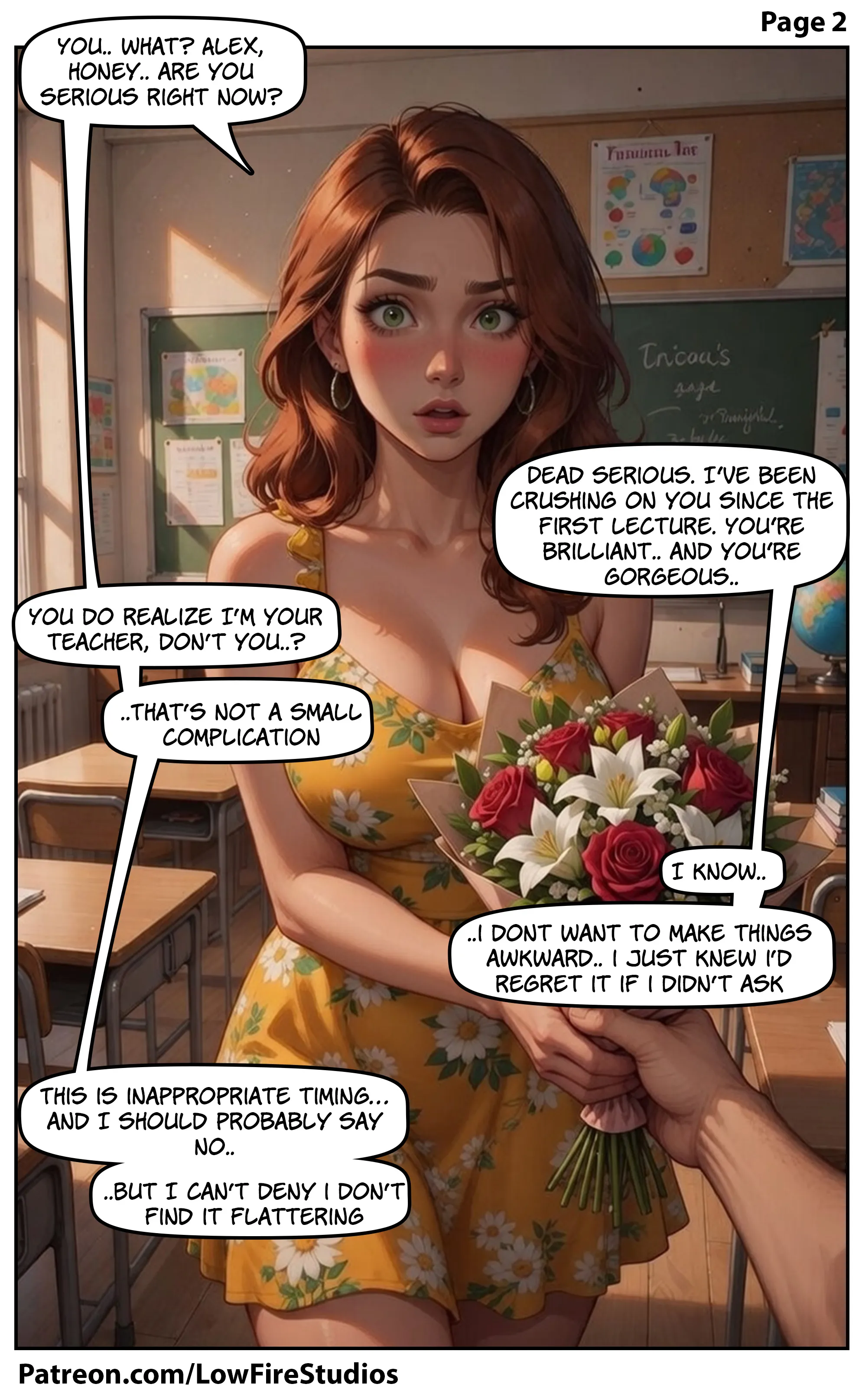 MILF You Be My Valentine  [LowFireStudios] - 2. MILF You Be My Valentine (Ginger) - Page 3