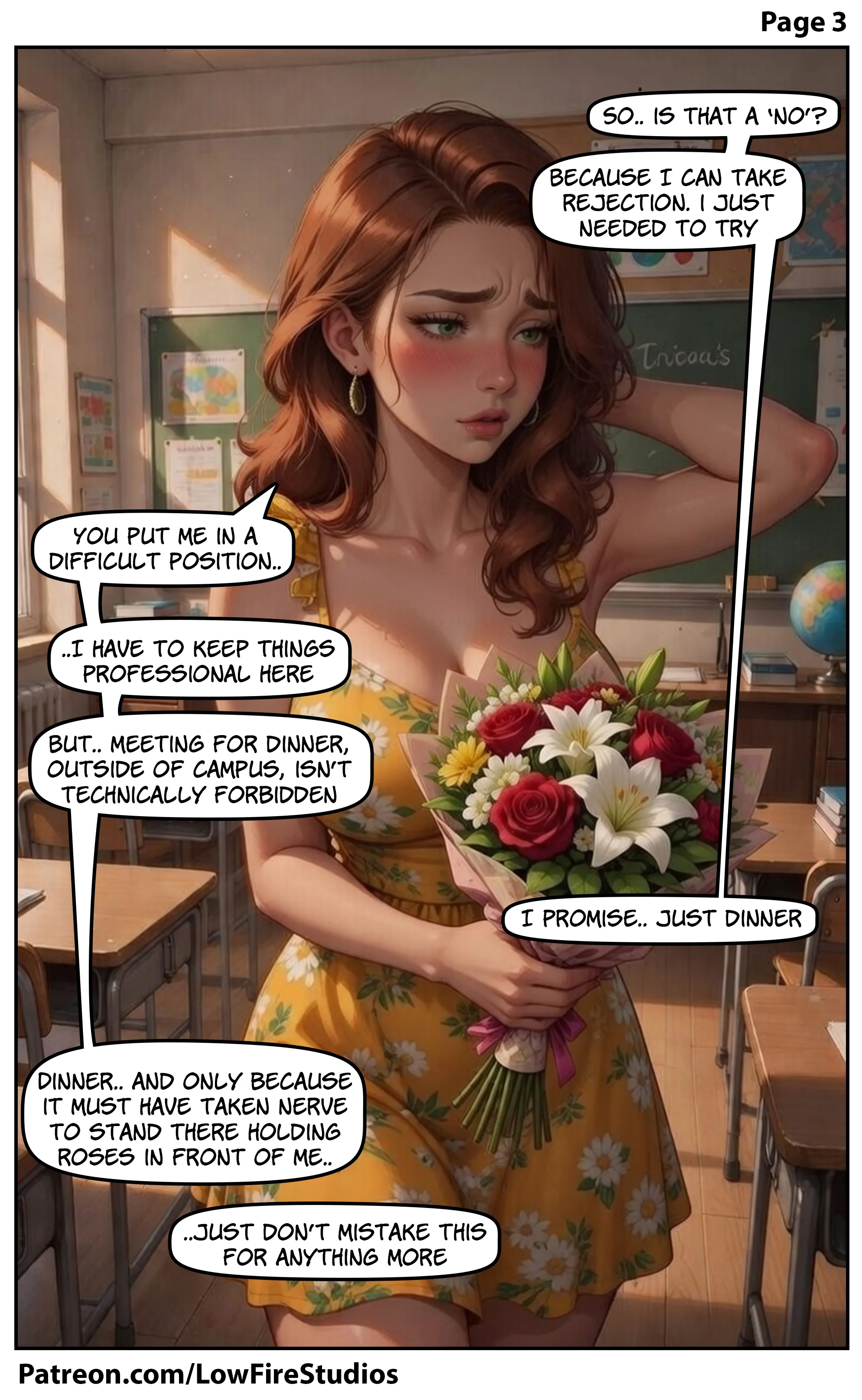 MILF You Be My Valentine  [LowFireStudios] - 2. MILF You Be My Valentine (Ginger) - Page 4