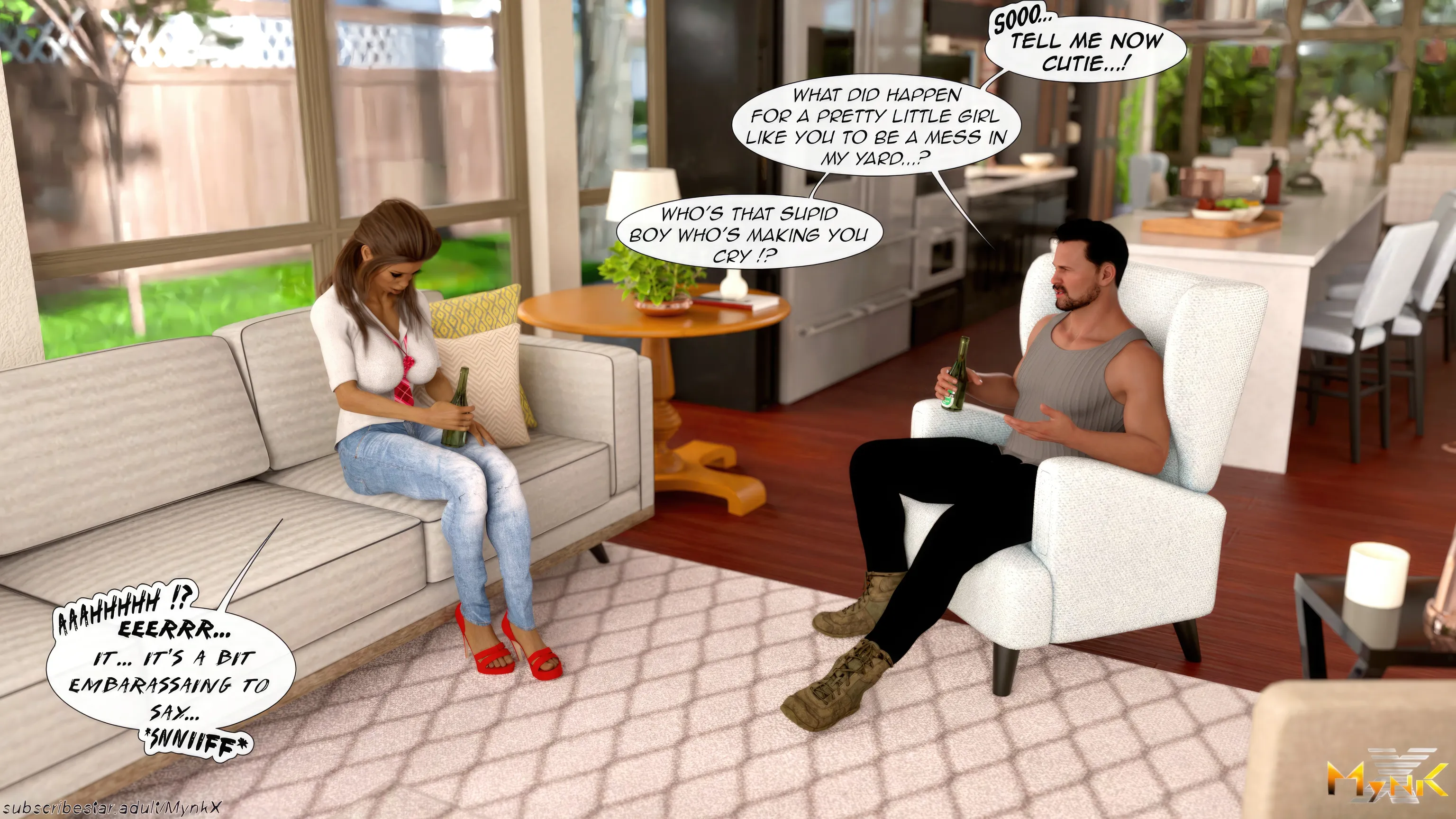 Training Session [Mynkx] - 1 . Training Session - Chapter 1 - Page 33
