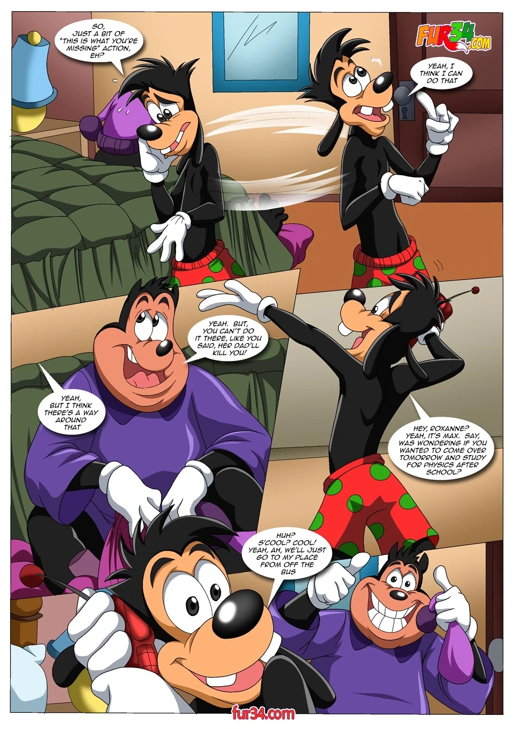 Goofed Up (Goof Troop) [Palcomix] - 1 . Goofed Up - (Goof Troop) [Palcomix] - Page 4