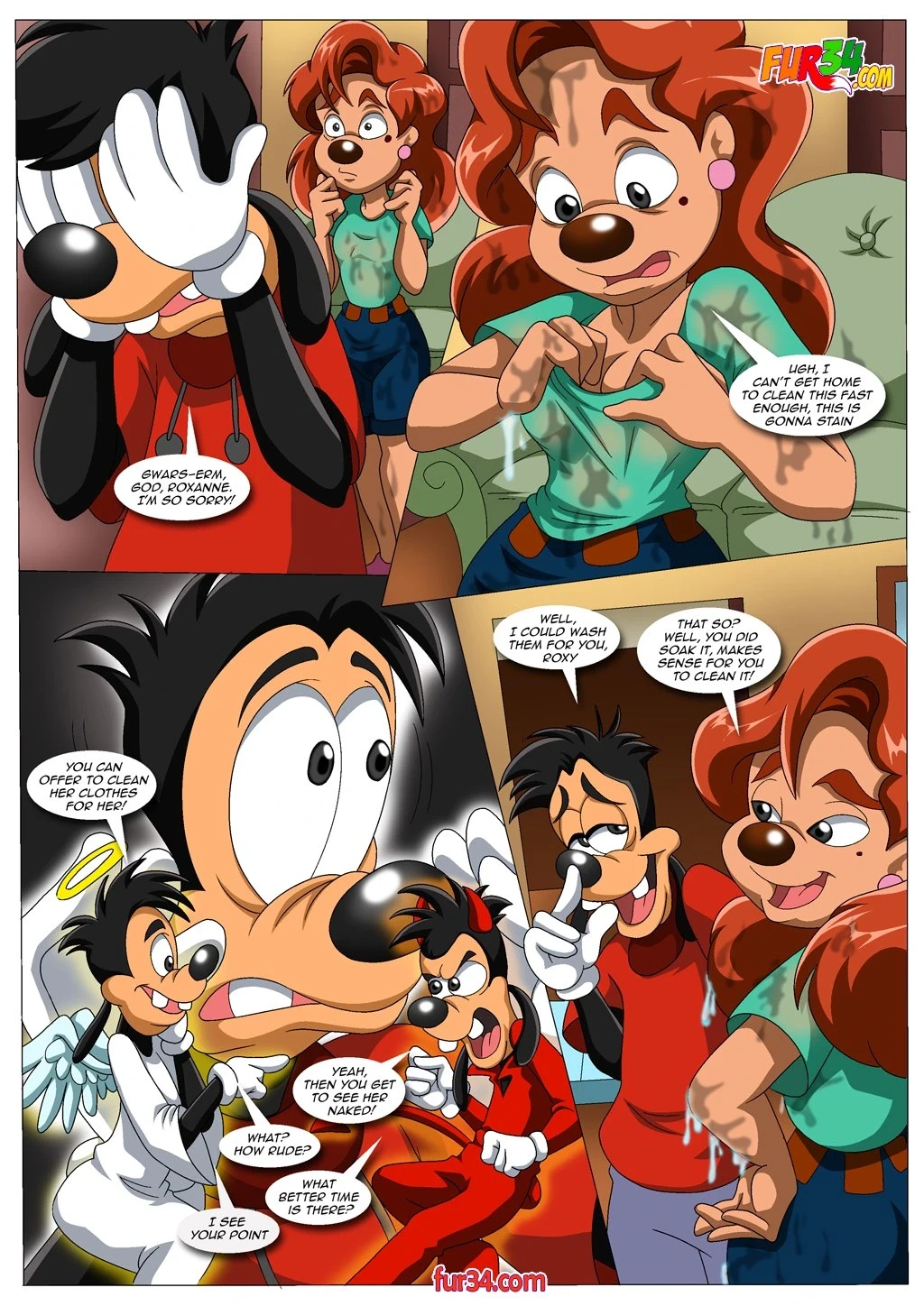 Goofed Up (Goof Troop) [Palcomix] - 1 . Goofed Up - (Goof Troop) [Palcomix] - Page 7