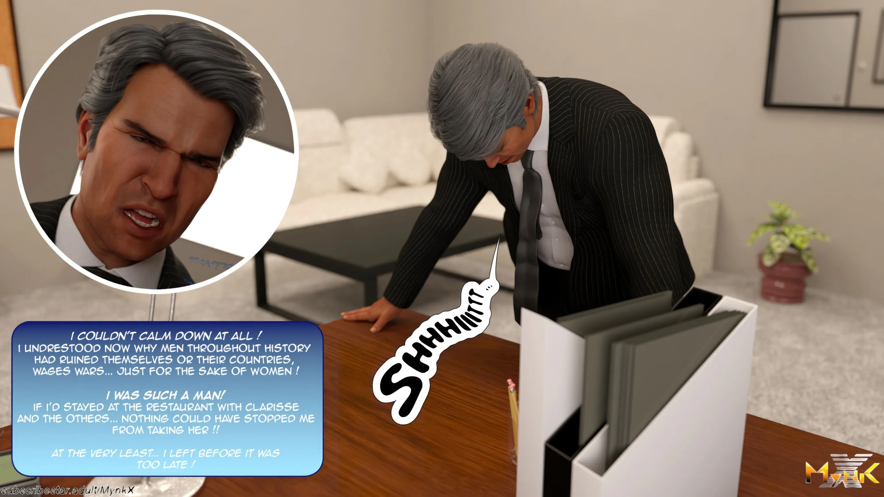 The Young Secretary [Mynkx] - 1.2. The Young Secretary - Chapter 1 Part 2 - Page 3