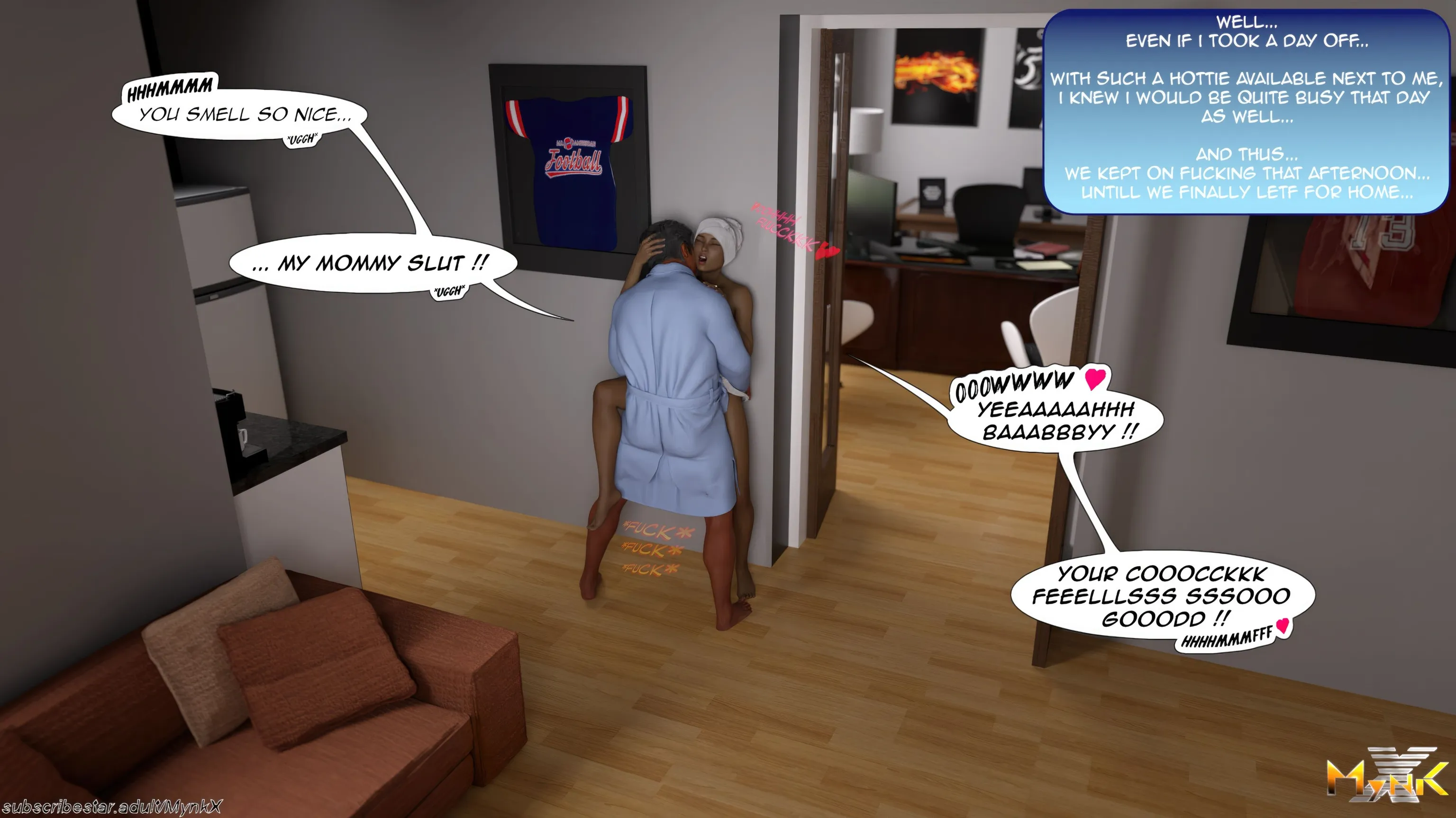 The Young Secretary [Mynkx] - 1.2. The Young Secretary - Chapter 1 Part 2 - Page 64