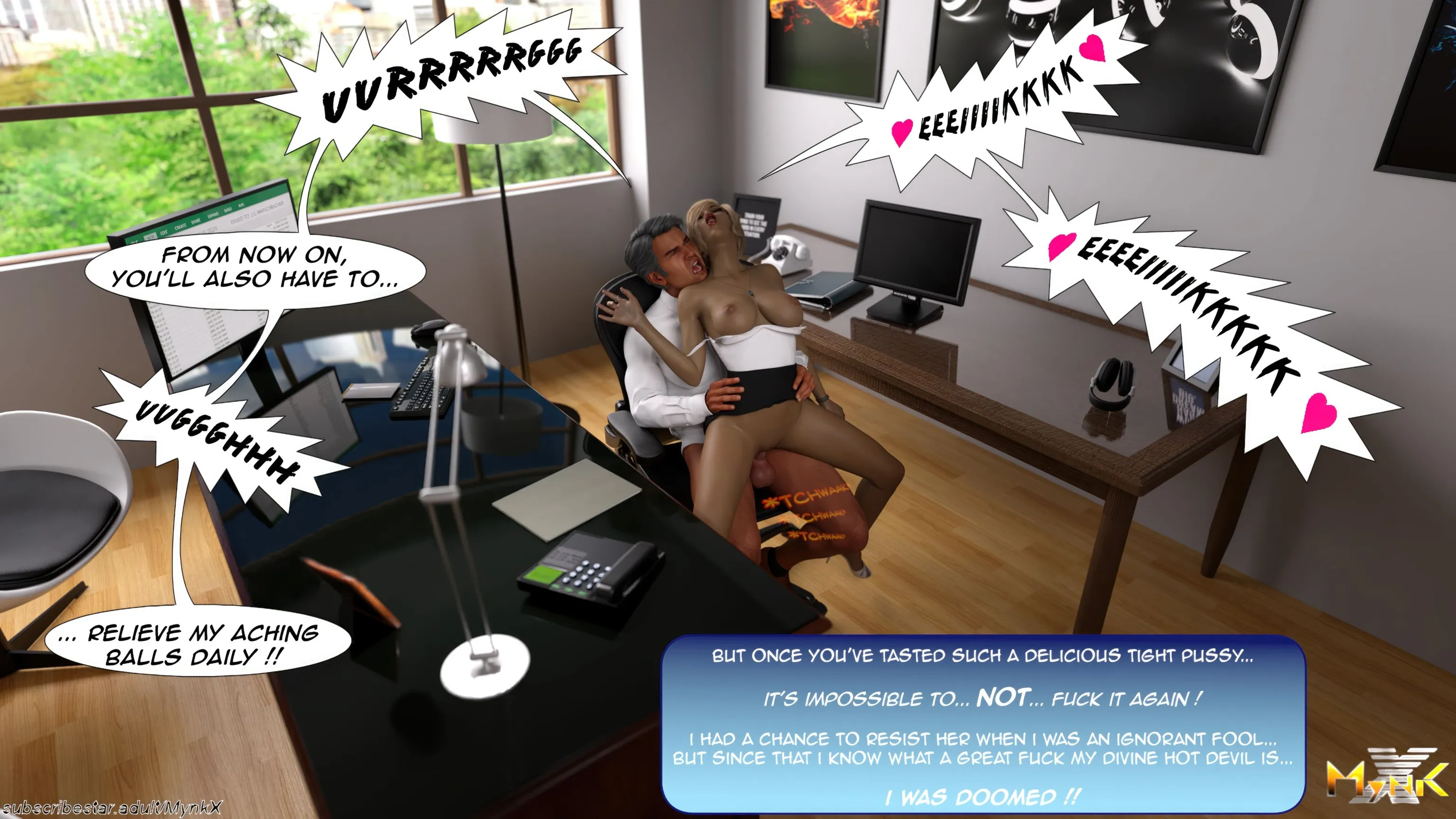 The Young Secretary [Mynkx] - 1.2. The Young Secretary - Chapter 1 Part 2 - Page 67