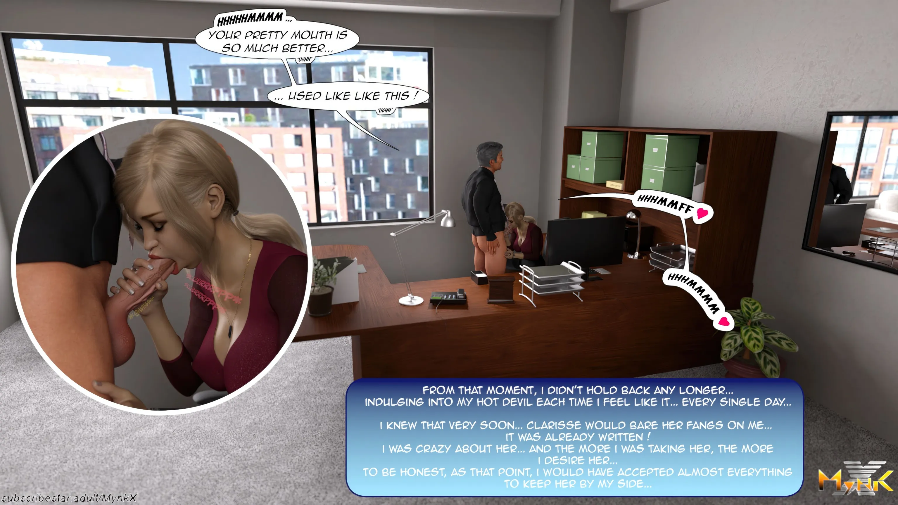 The Young Secretary [Mynkx] - 1.2. The Young Secretary - Chapter 1 Part 2 - Page 69