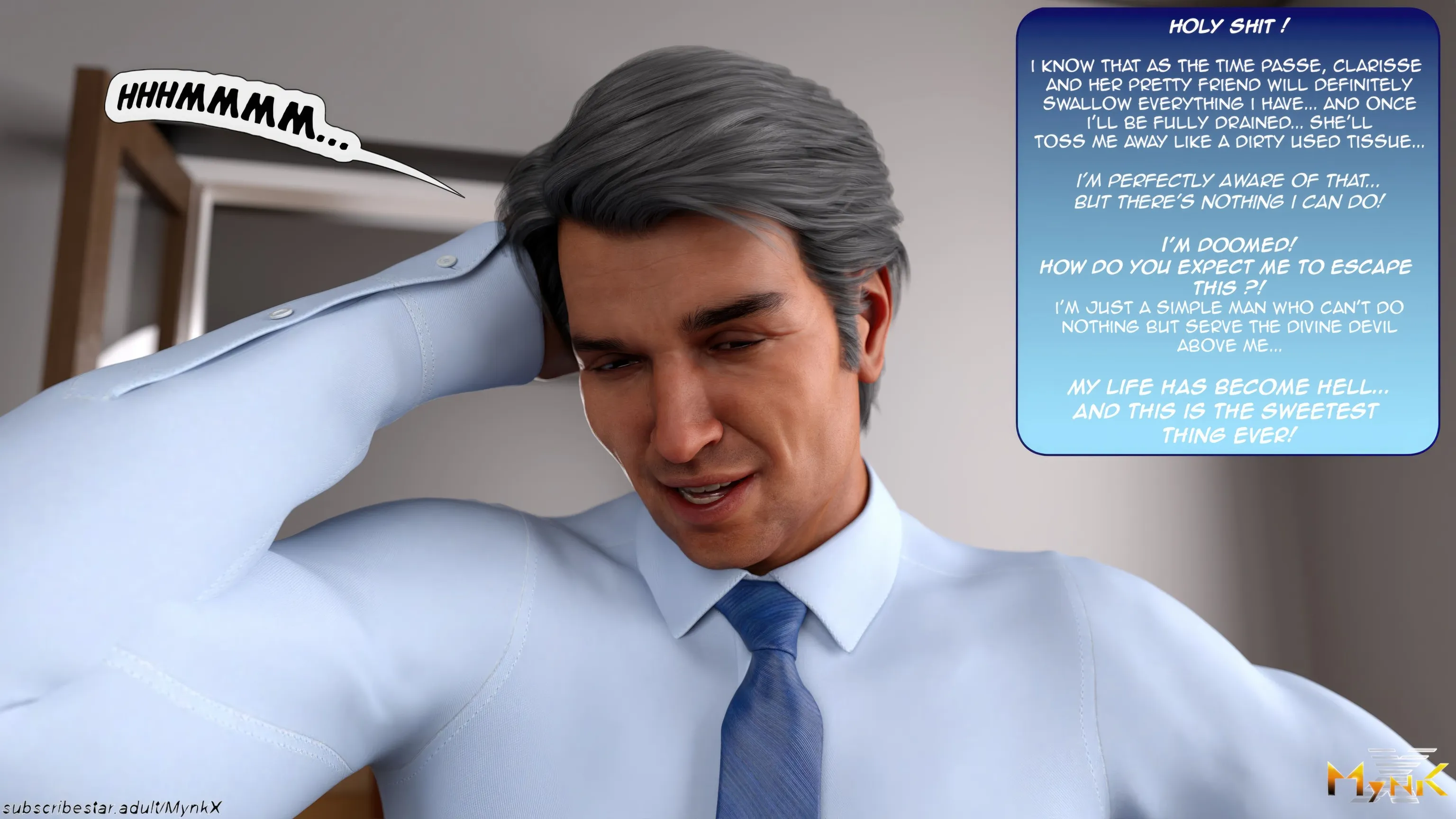 The Young Secretary [Mynkx] - 1.2. The Young Secretary - Chapter 1 Part 2 - Page 86