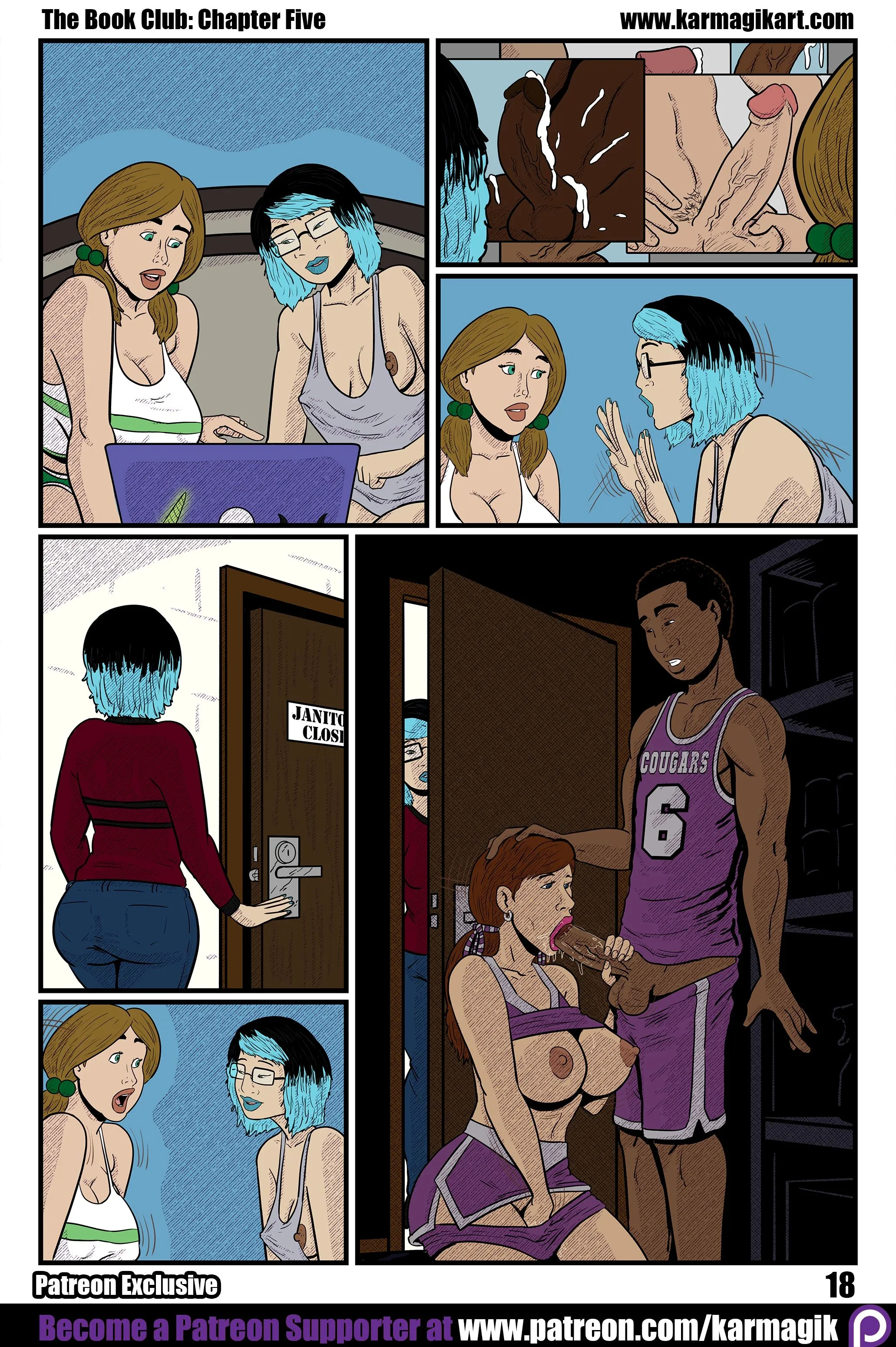 The Book Club [Karmagik] -  5.5 . The Book Club - Textless - Ch.005 - Page 19