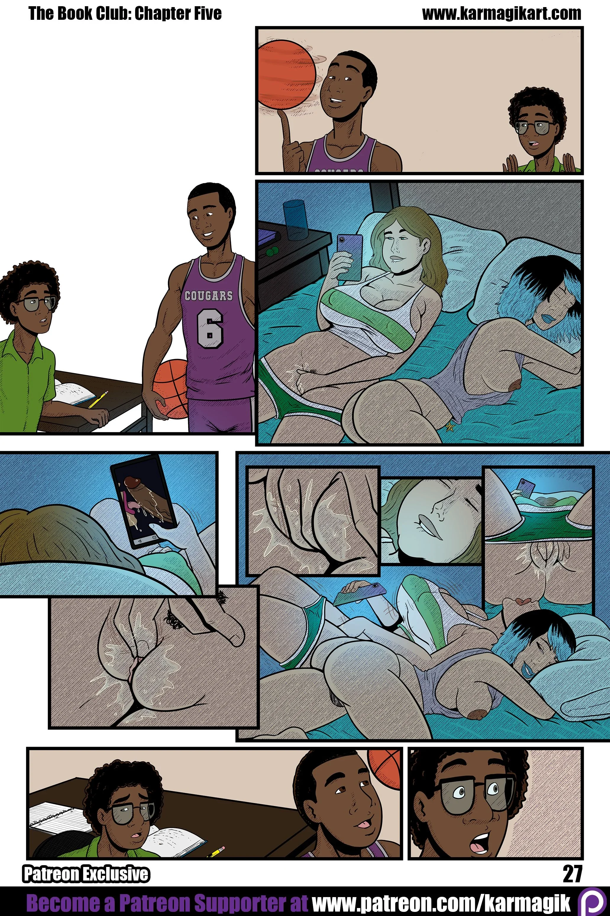 The Book Club [Karmagik] -  5.5 . The Book Club - Textless - Ch.005 - Page 28