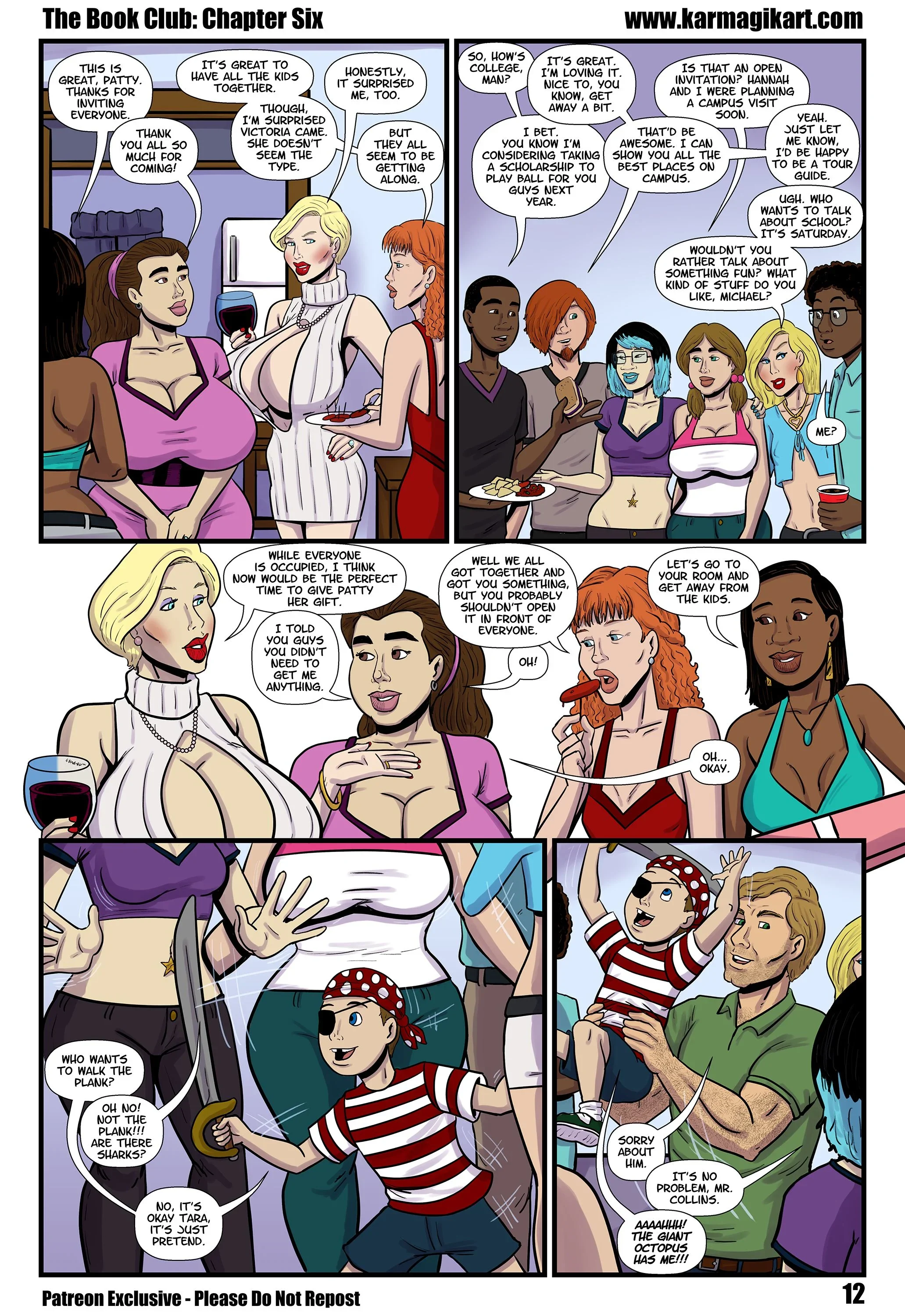The Book Club [Karmagik] -  6 . The Book Club - Ch.006 - Page 16