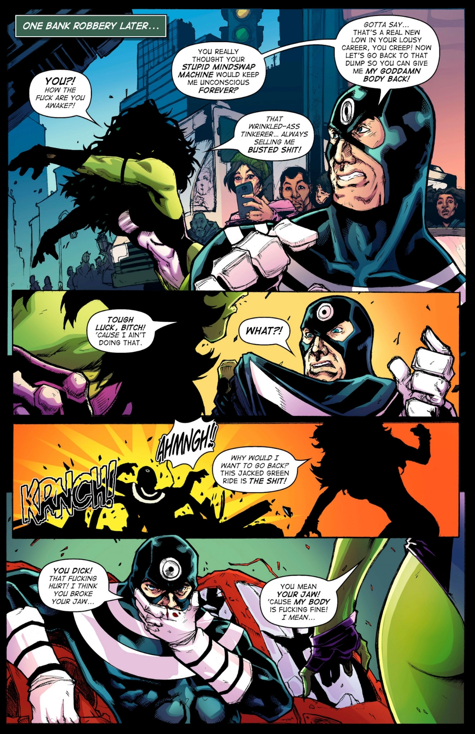 The Immoral she Hulk [Tracy scops] - The Immoral she Hulk - Page 8
