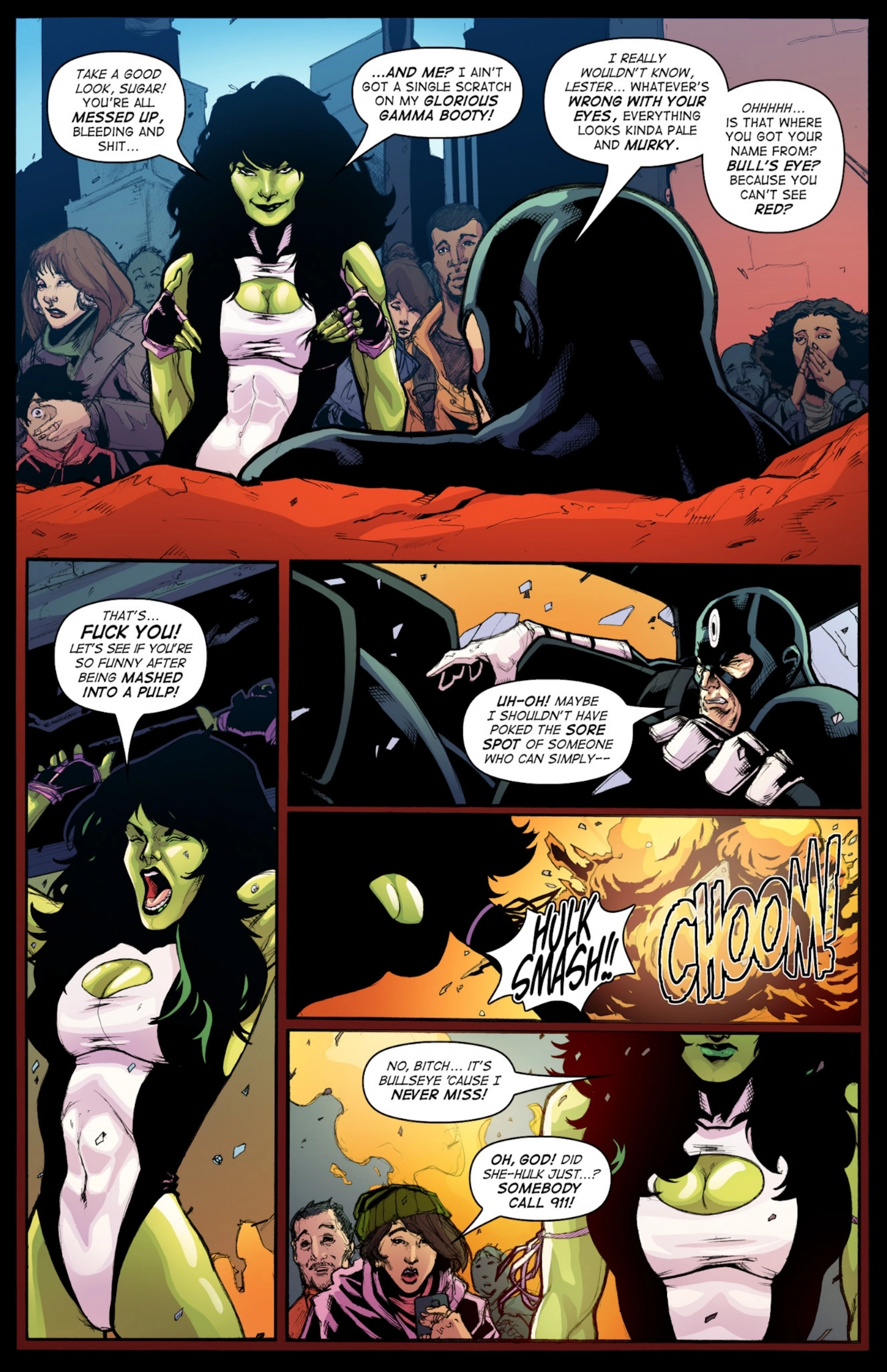 The Immoral she Hulk [Tracy scops] - The Immoral she Hulk - Page 9