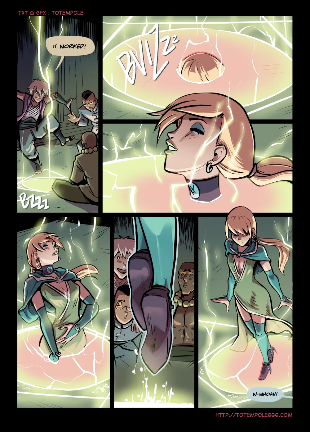 The Cummoner - 28 . The Cummoner - Soul-Bound Sorceress - Chapter 28 [Totempole] - Page 16