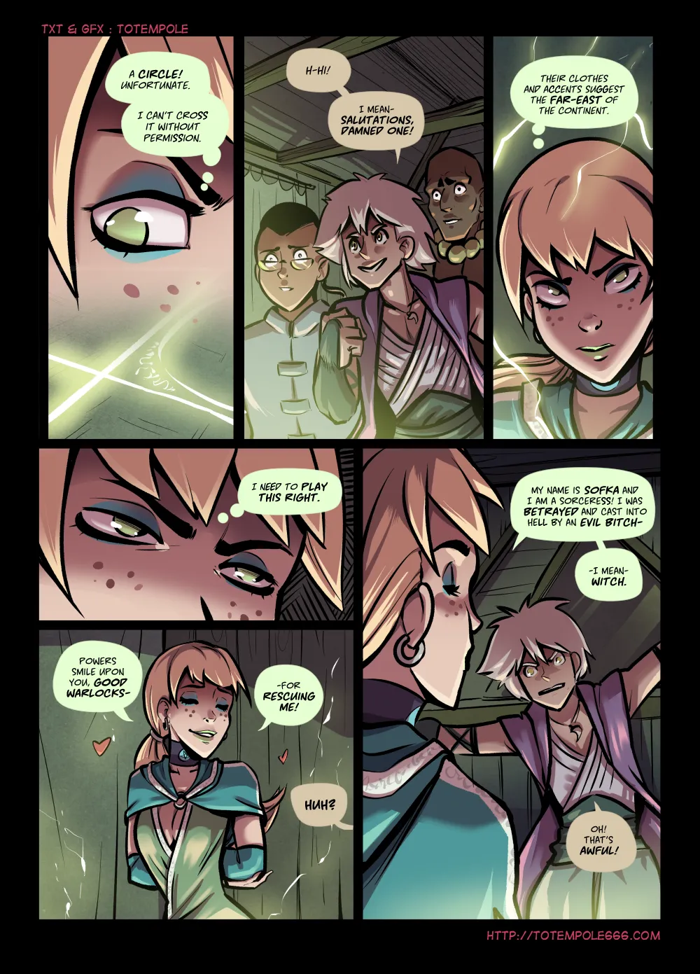 The Cummoner - 28 . The Cummoner - Soul-Bound Sorceress - Chapter 28 [Totempole] - Page 17