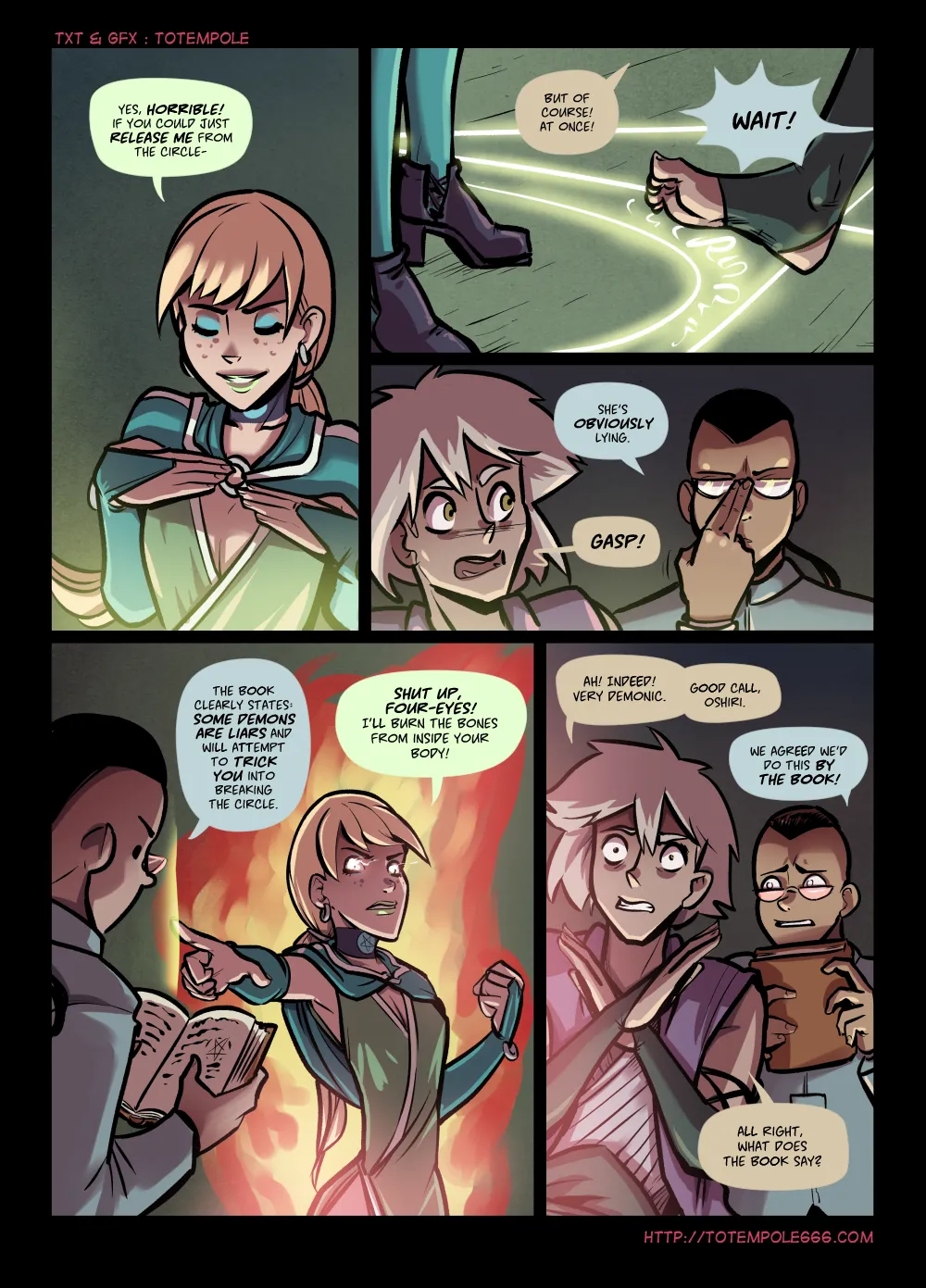 The Cummoner - 28 . The Cummoner - Soul-Bound Sorceress - Chapter 28 [Totempole] - Page 18