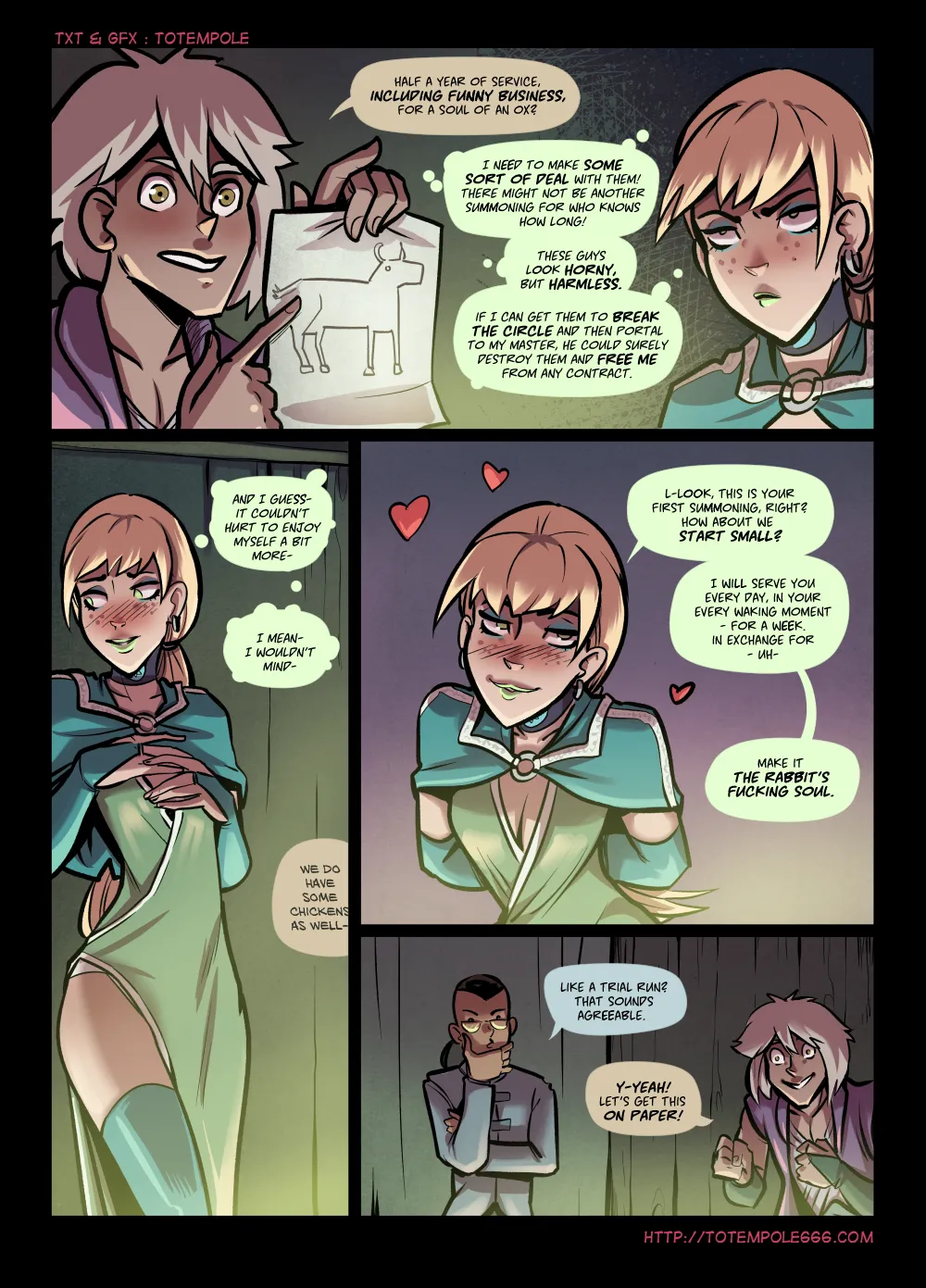 The Cummoner - 28 . The Cummoner - Soul-Bound Sorceress - Chapter 28 [Totempole] - Page 20