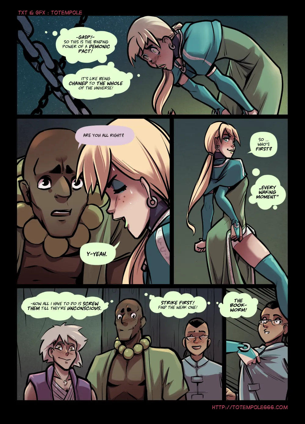 The Cummoner - 28 . The Cummoner - Soul-Bound Sorceress - Chapter 28 [Totempole] - Page 22