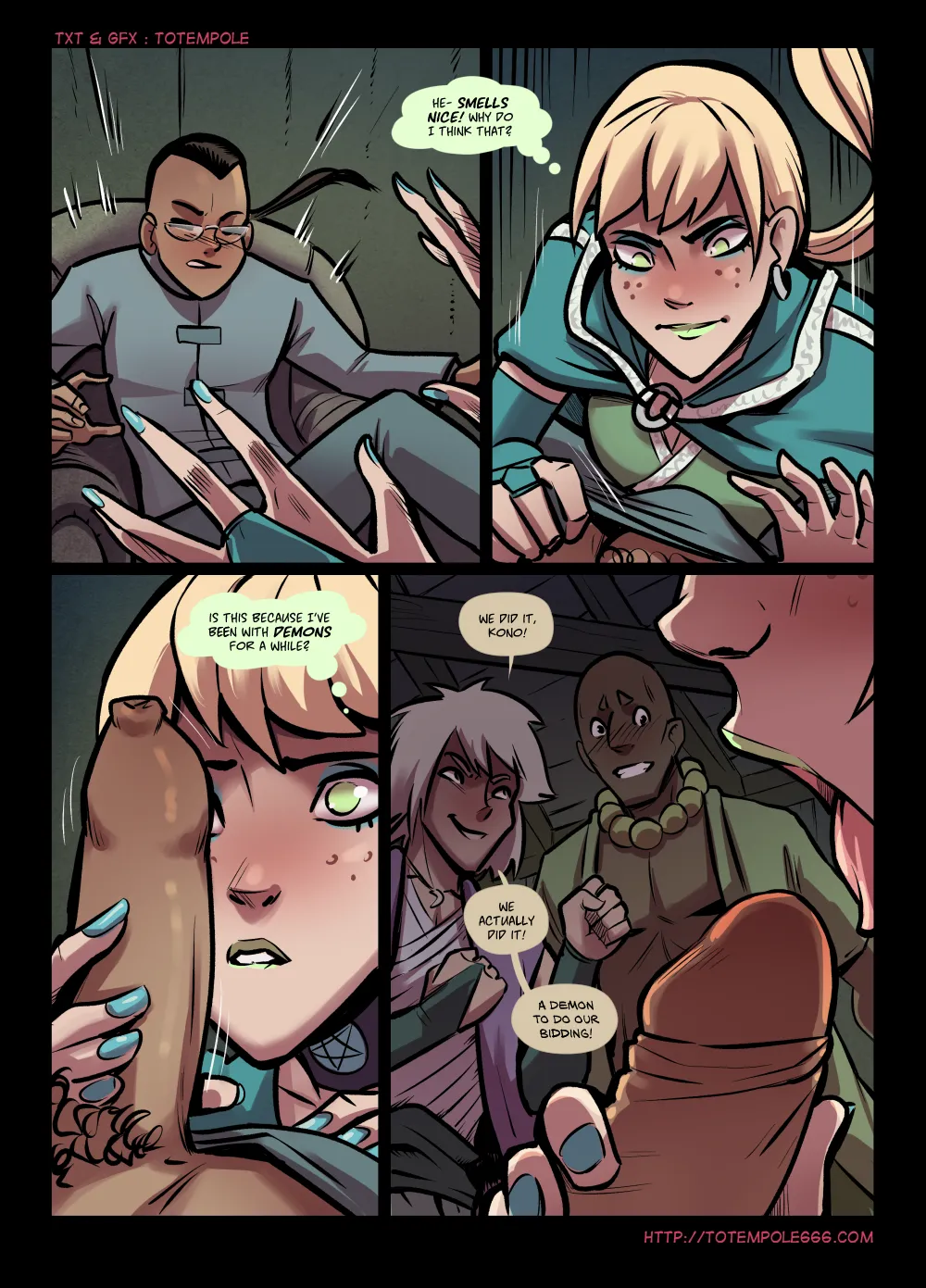 The Cummoner - 28 . The Cummoner - Soul-Bound Sorceress - Chapter 28 [Totempole] - Page 23