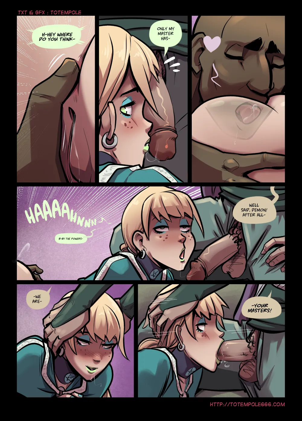 The Cummoner - 28 . The Cummoner - Soul-Bound Sorceress - Chapter 28 [Totempole] - Page 32