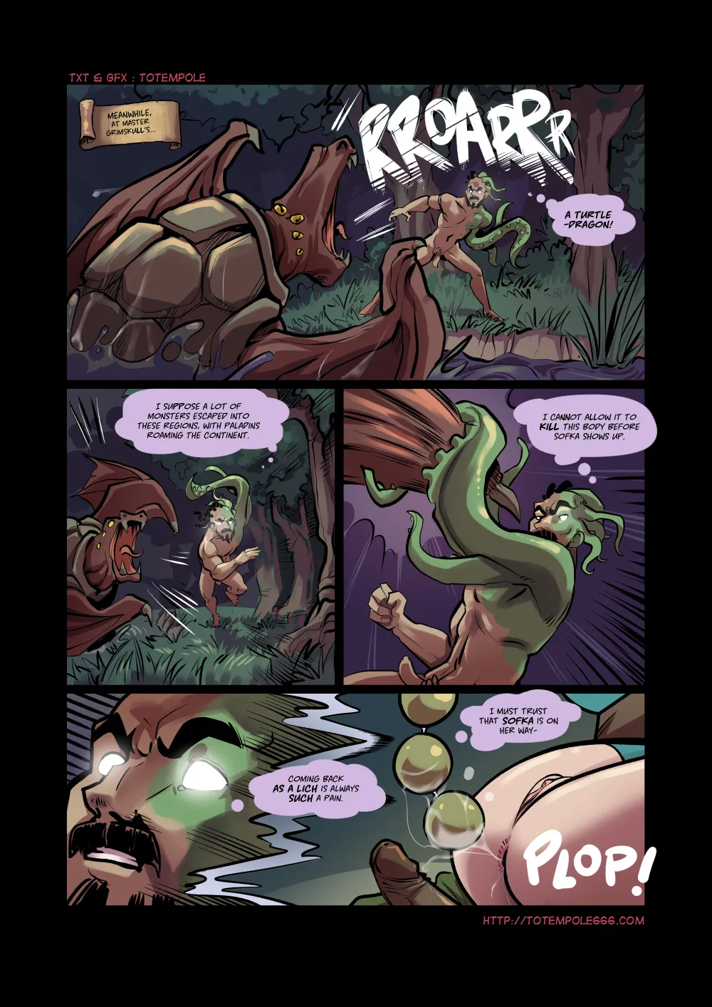The Cummoner - 28 . The Cummoner - Soul-Bound Sorceress - Chapter 28 [Totempole] - Page 38