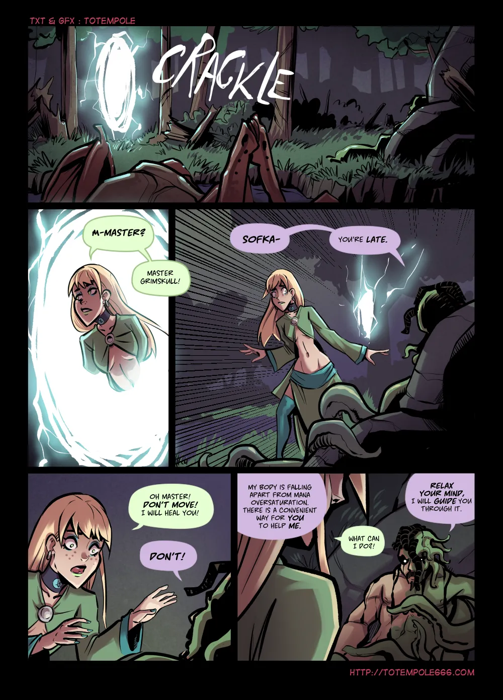 The Cummoner - 28 . The Cummoner - Soul-Bound Sorceress - Chapter 28 [Totempole] - Page 46