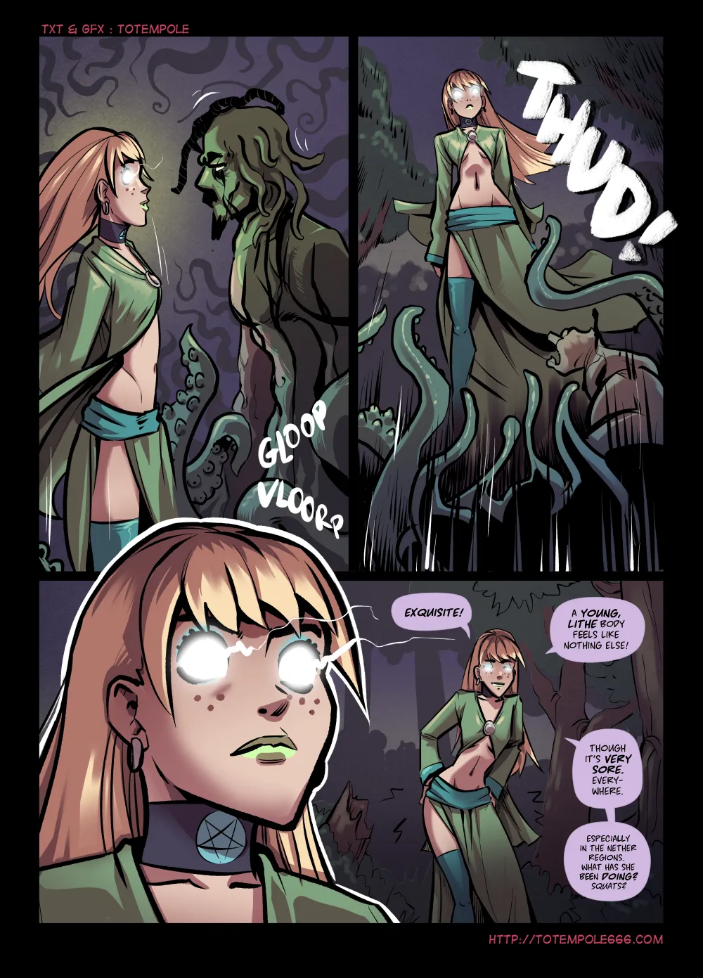 The Cummoner - 28 . The Cummoner - Soul-Bound Sorceress - Chapter 28 [Totempole] - Page 48