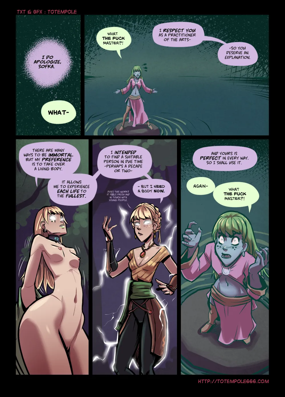 The Cummoner - 28 . The Cummoner - Soul-Bound Sorceress - Chapter 28 [Totempole] - Page 49