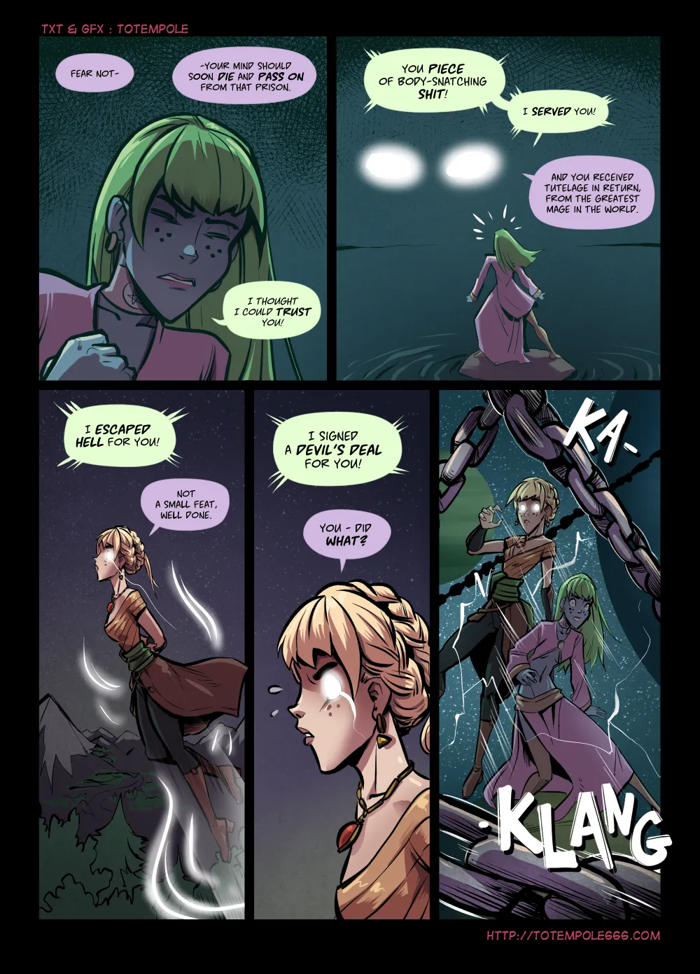 The Cummoner - 28 . The Cummoner - Soul-Bound Sorceress - Chapter 28 [Totempole] - Page 50