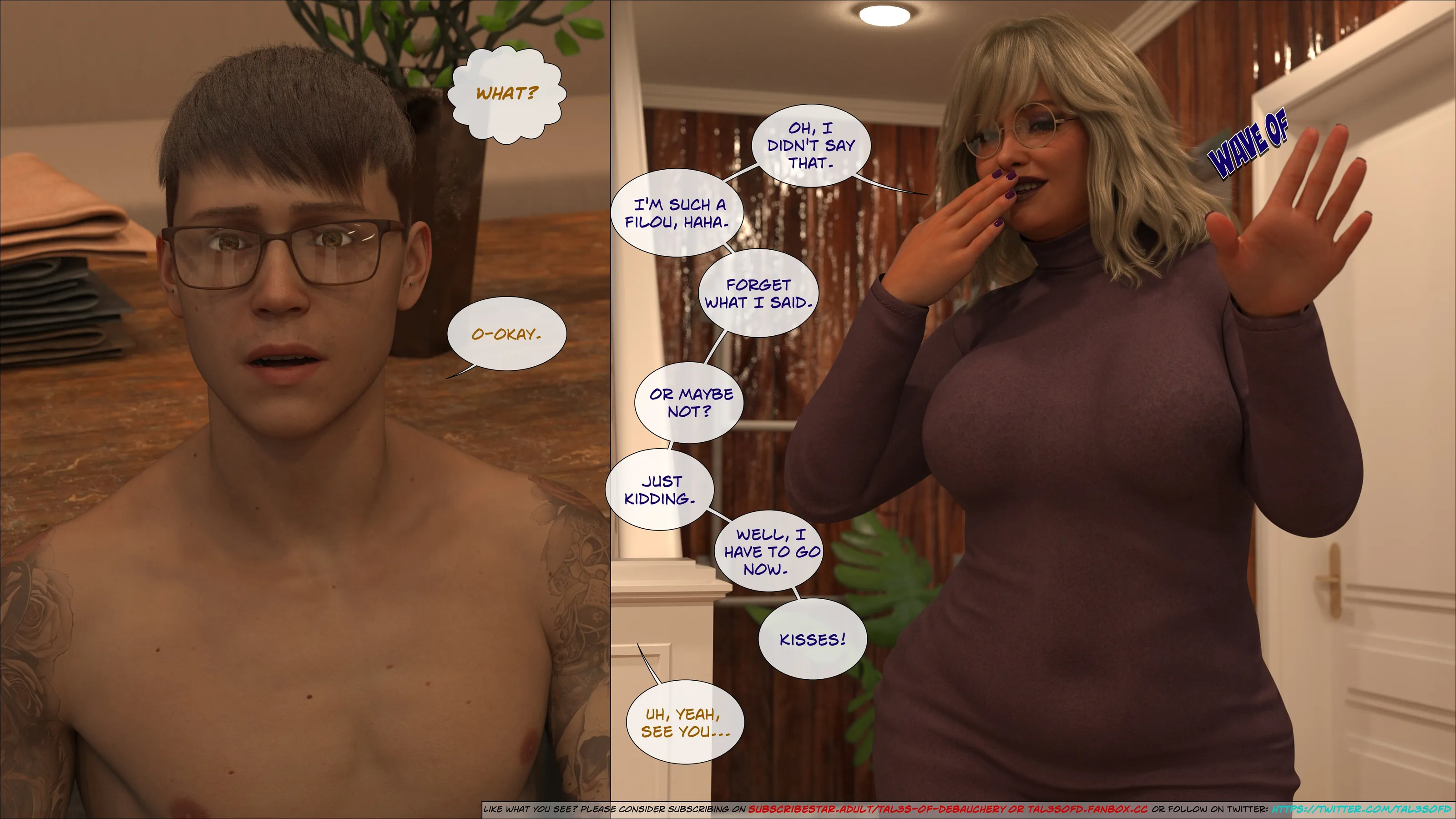 Focus on Desire [Tal3s of Debauchery] - 1.2 . Focus on Desire - Chapter 1 Part 2 [Tal3s of Debauchery] - Page 45