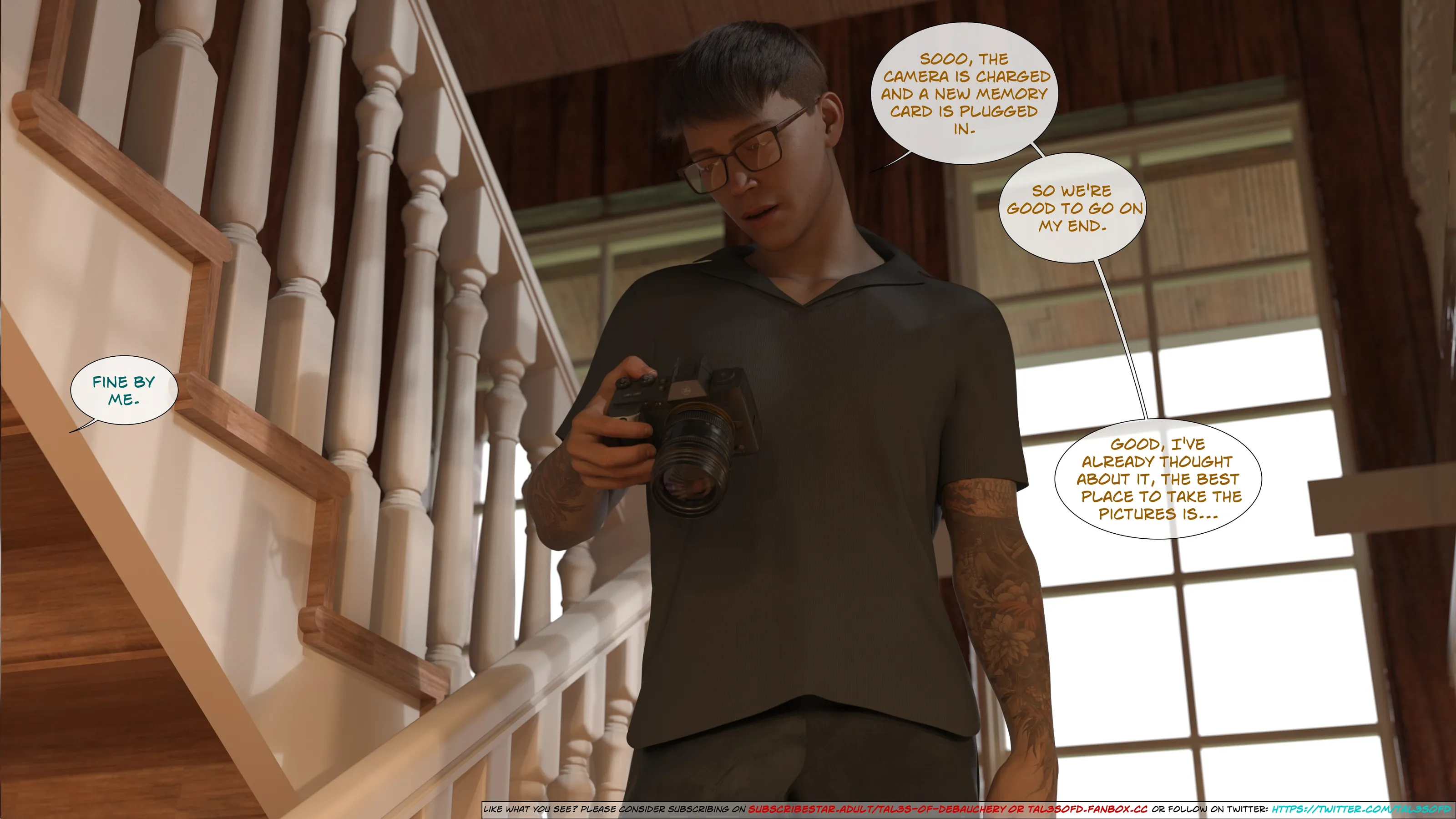 Focus on Desire [Tal3s of Debauchery] - 1.2 . Focus on Desire - Chapter 1 Part 2 [Tal3s of Debauchery] - Page 54